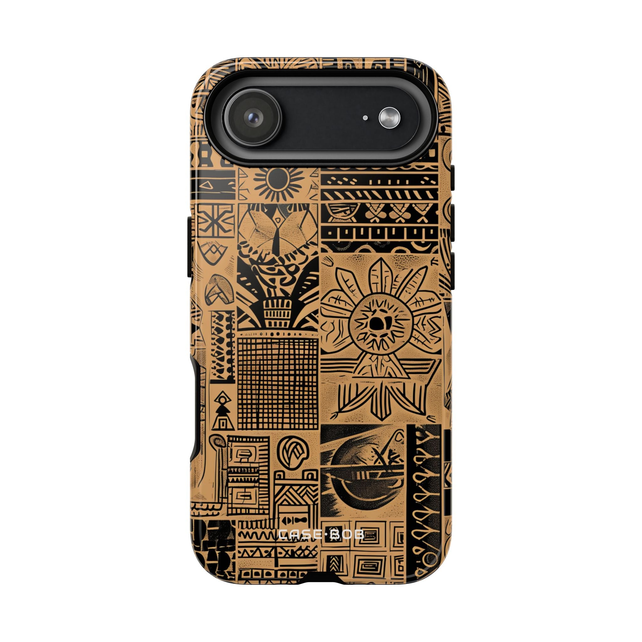 Tribal Faces iPhone 17 Air Case - Tough - CASE•BOB