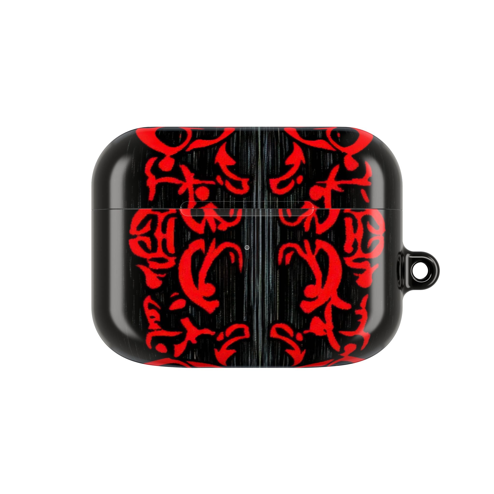 Crimson Swirl - AirPods Case