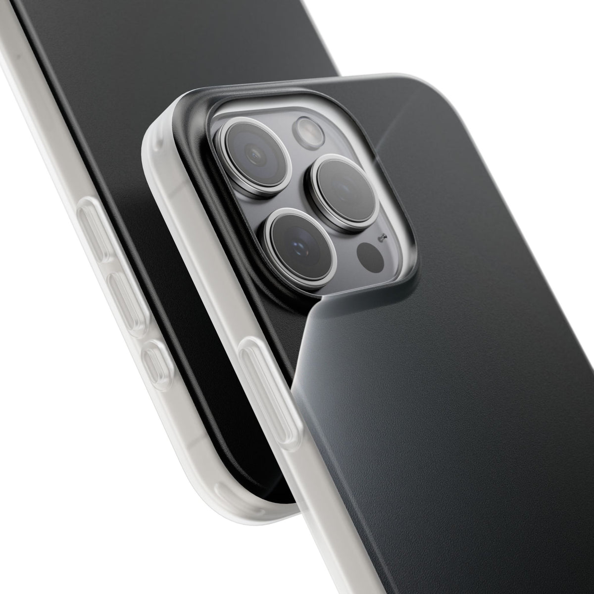 Black Lite Phone Case for iPhone - Obsidian Lunar Arch