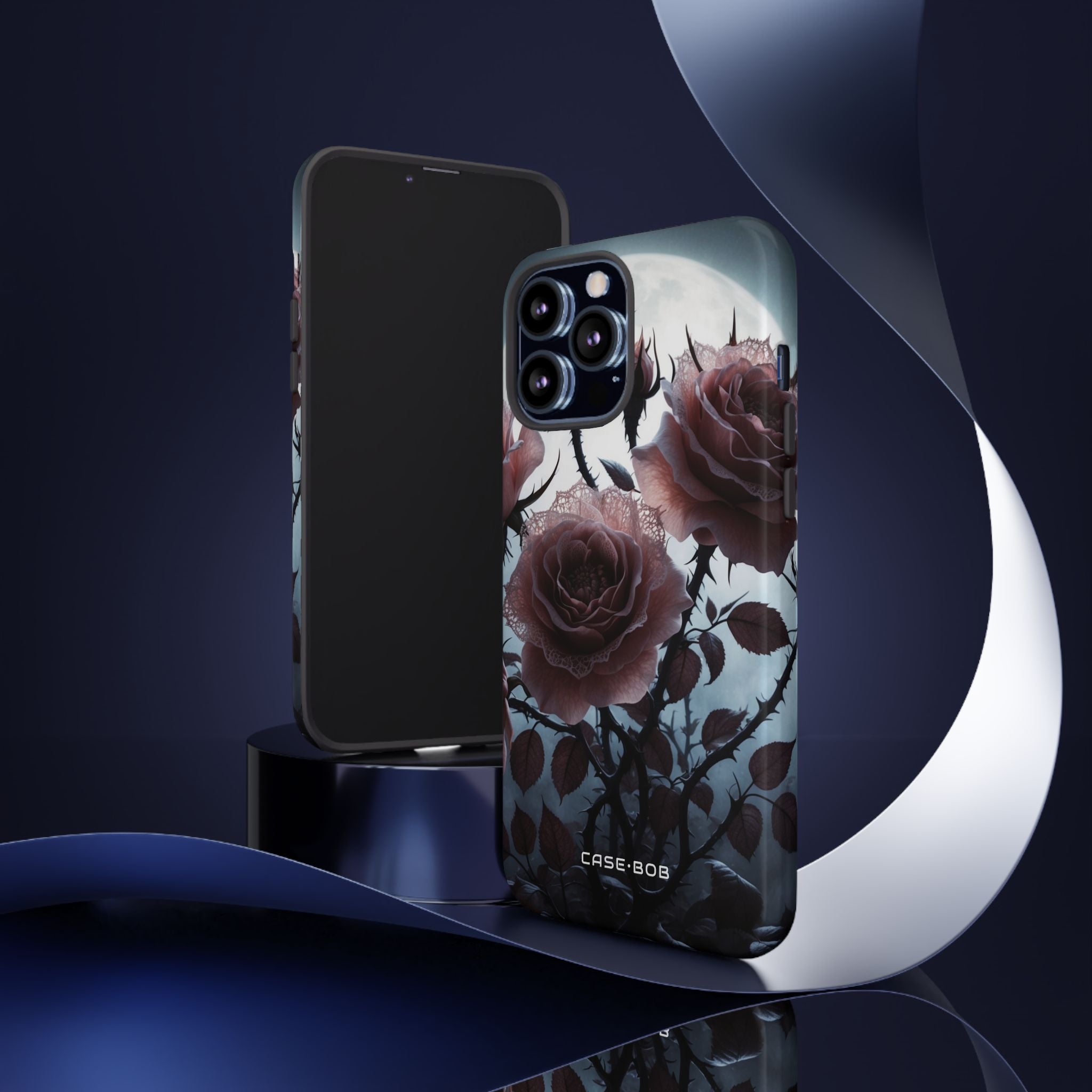 Luminous Rose Thorns iPhone 13 Pro Max Case - Tough