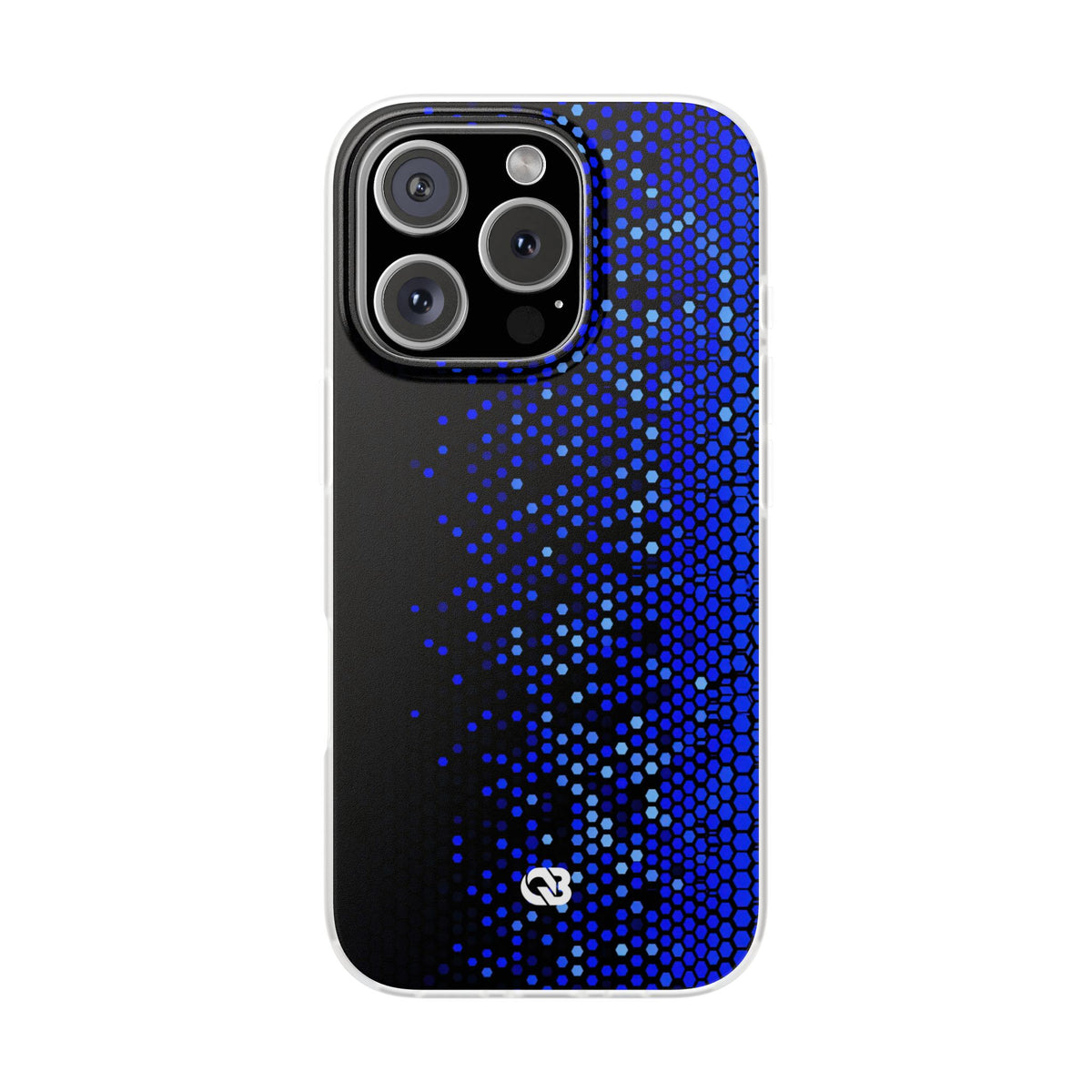 Cobalt Hex Dispersion · Lite Phone Case for iPhone · Blue