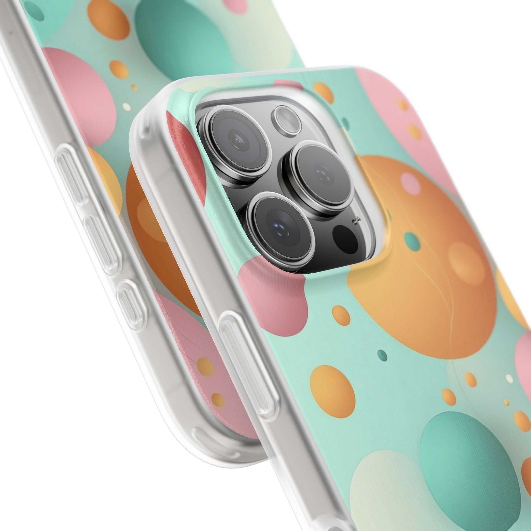 Pastellkreise iPhone 16 Pro Case - Soft