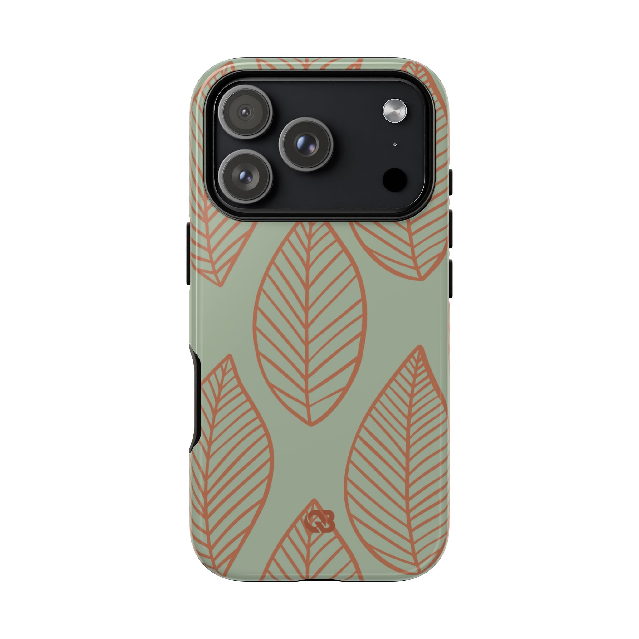 Sage Earth Leaves · Tough Phone Case for iPhone