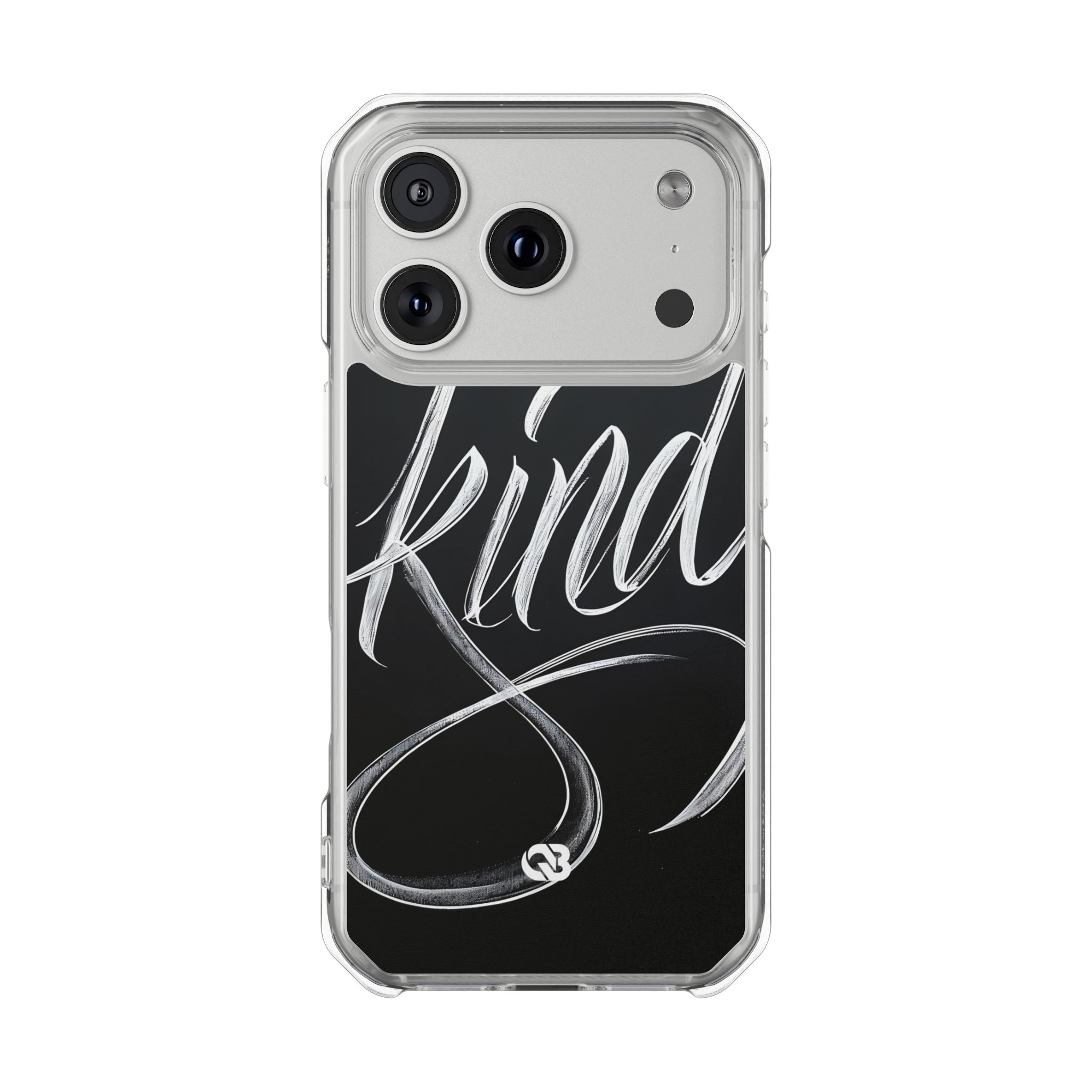 Noir Crown Script · Impact Phone Case for iPhone · Magsafe