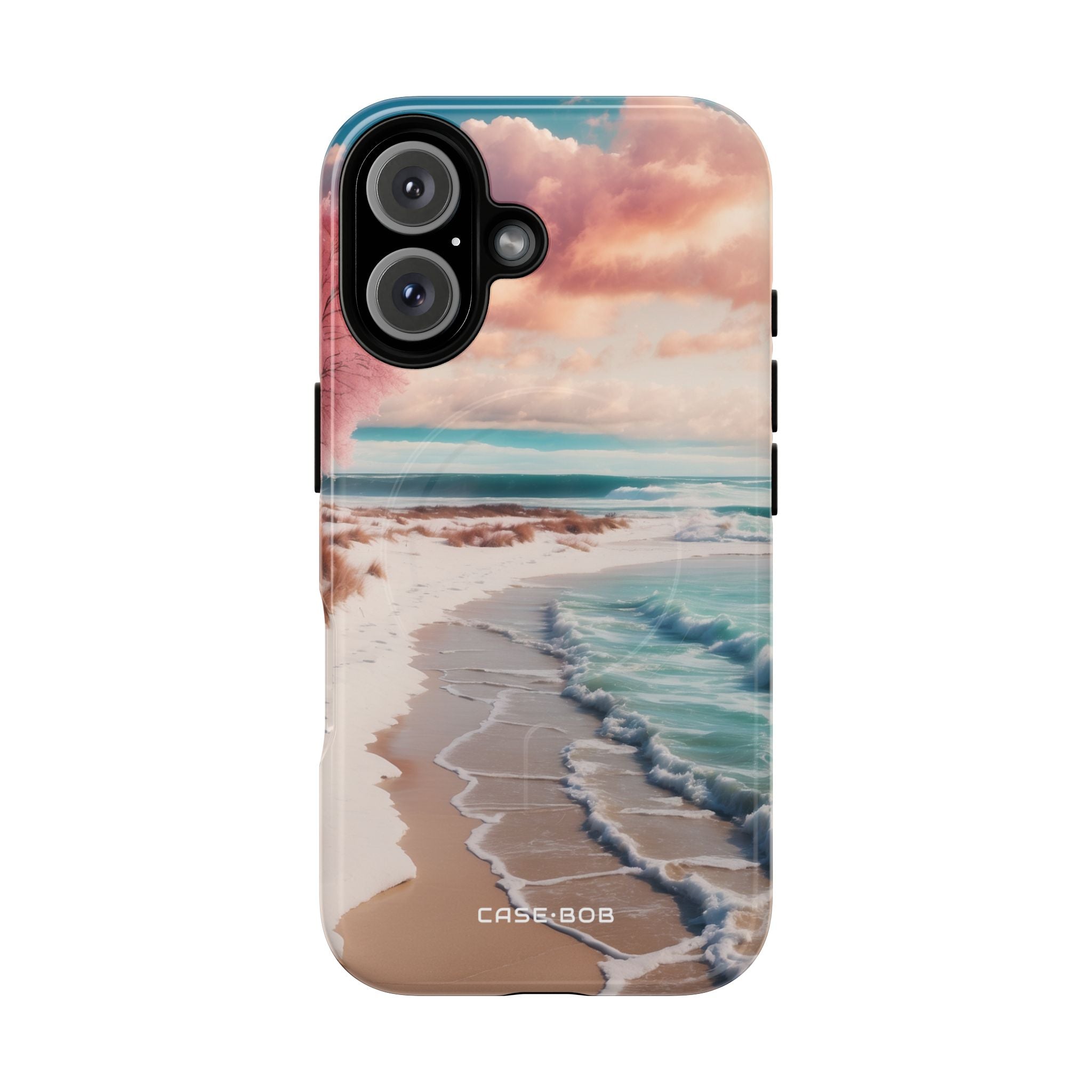 Pink Tree Breeze iPhone 16 Case - Tough+