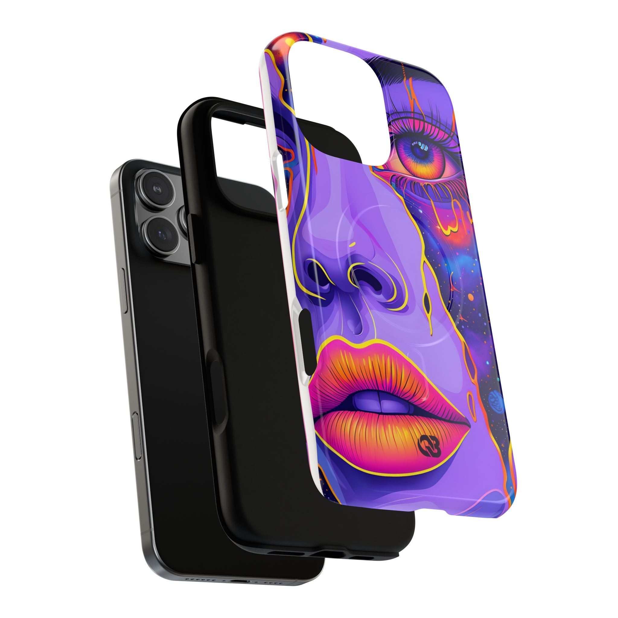 Violet Cosmic Gaze · Tough+ Custodia per iPhone · Magsafe