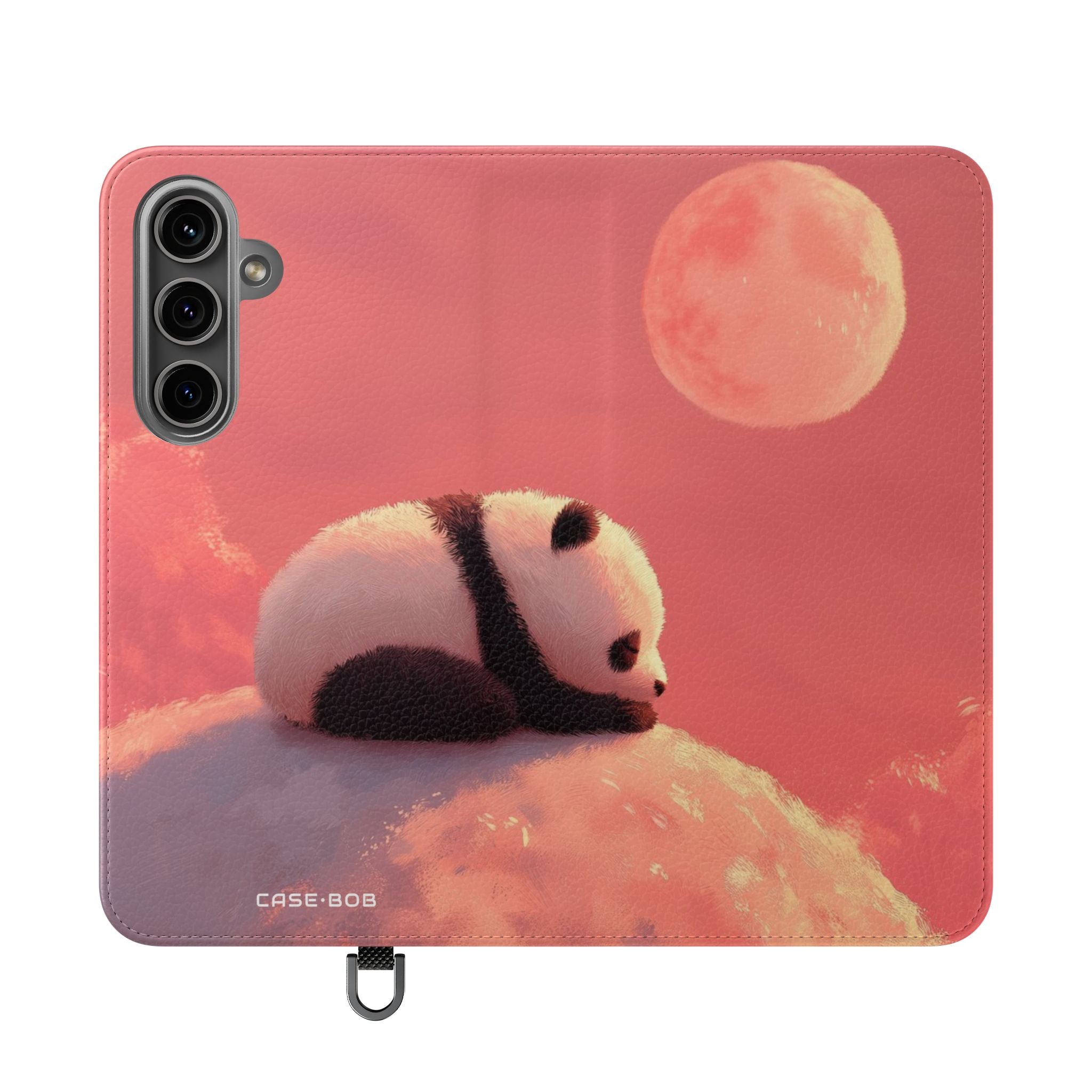 Panda Moonlight - Samsung S24 Plus Case - Portemonnee