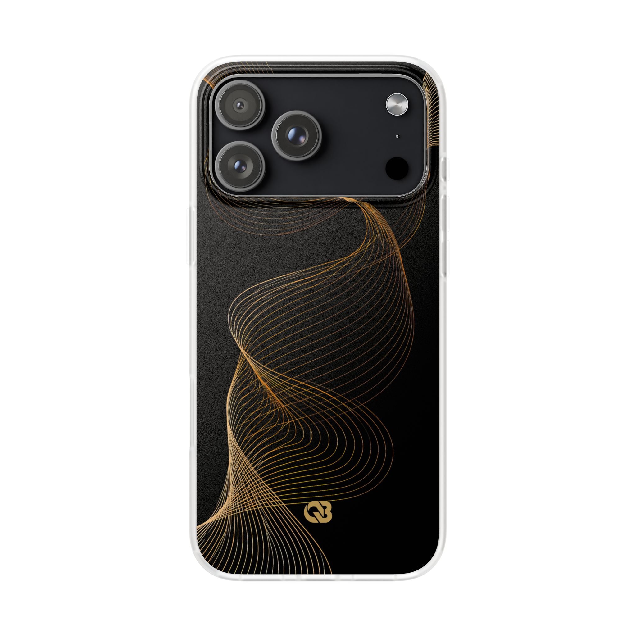 Gold Lite Phone Case for iPhone - Burnished Bronze Helix