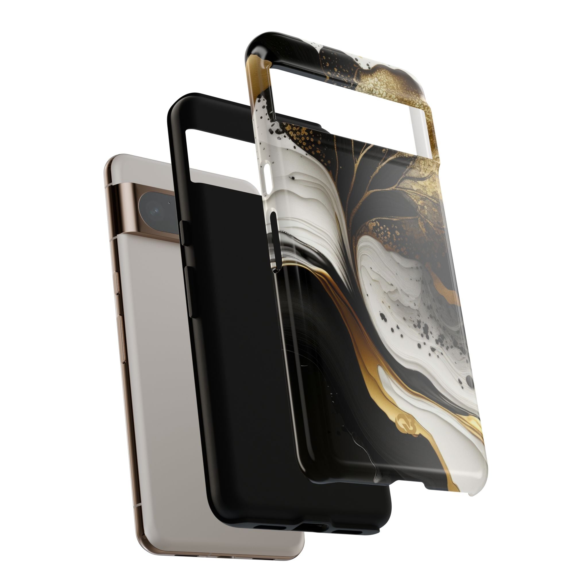 Molten Onyx Gold · Tough Fundas para teléfono para Google Pixel