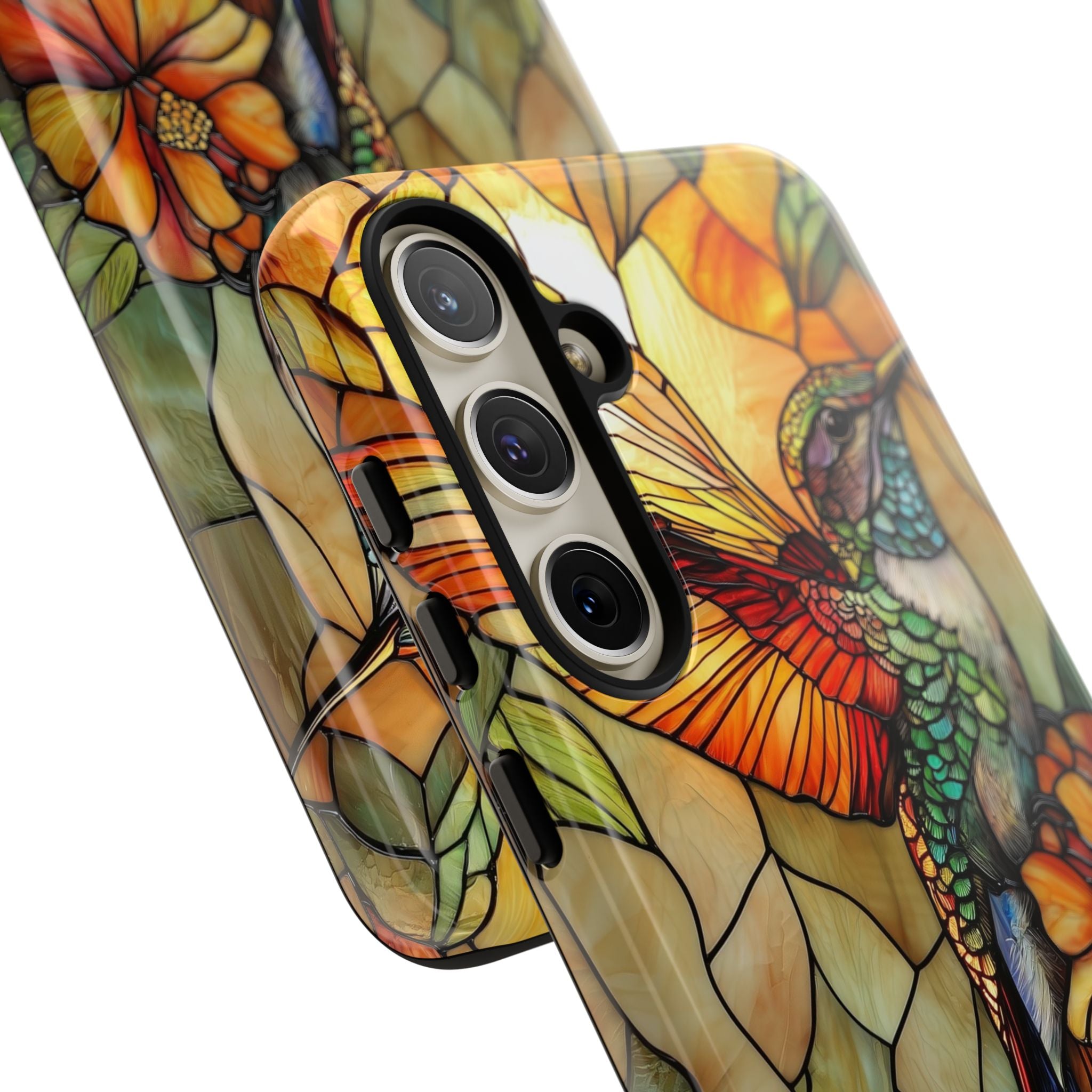 Amber Glass Hummingbird · Tough Handyhülle für Samsung