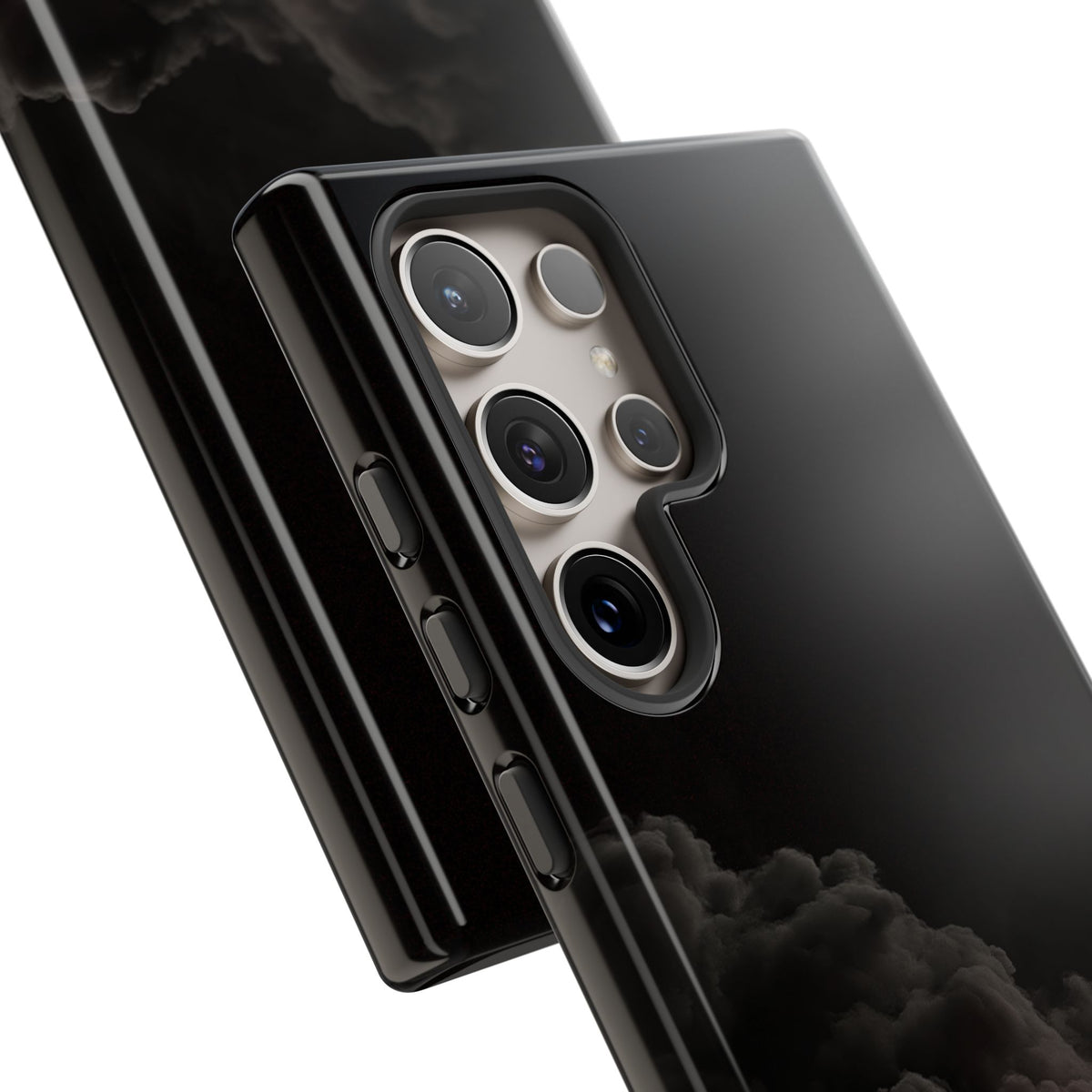Crimson Fog Void · Tough Phone Case for Samsung · Black