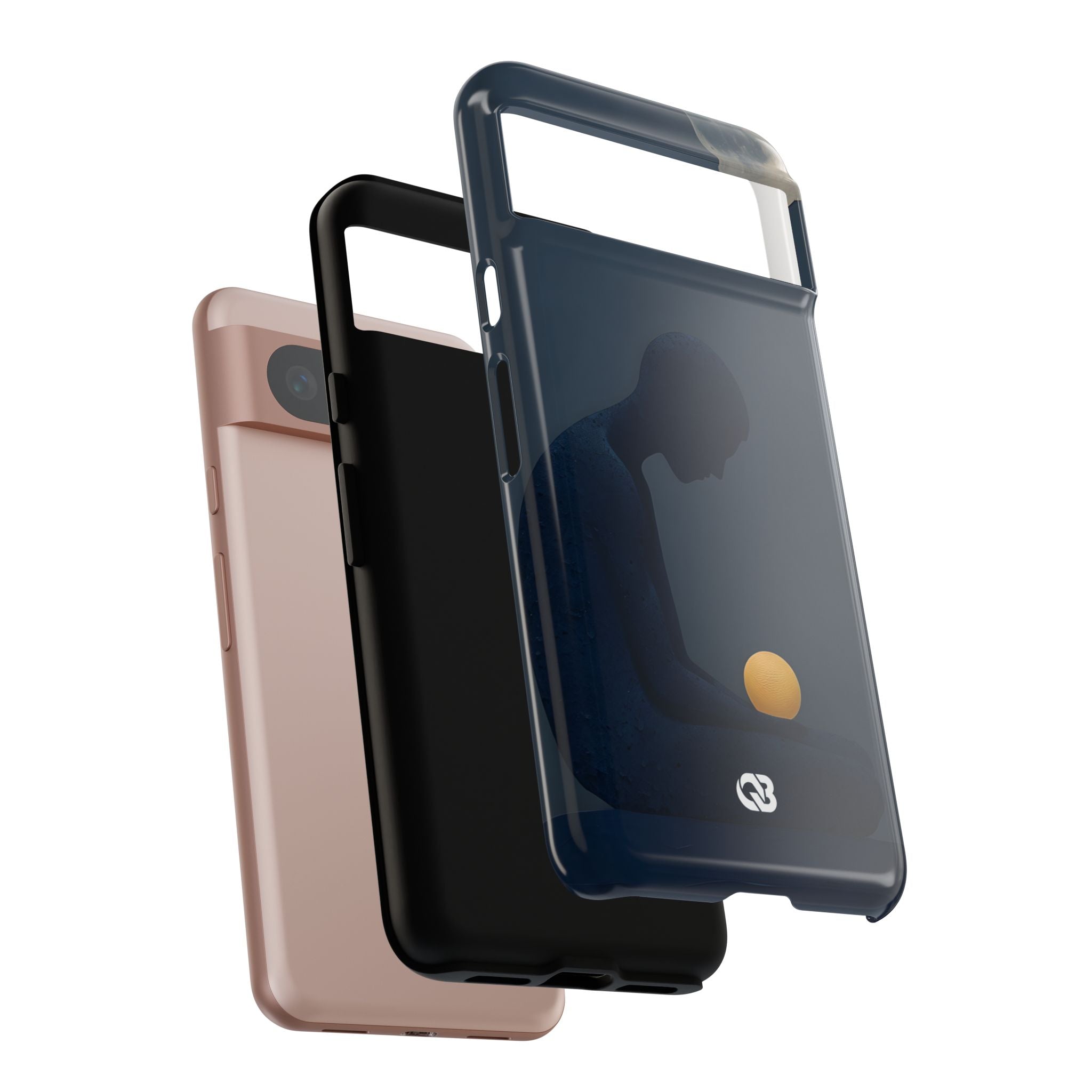 Obsidian Lunar Orb · Tough Handyhülle für Google Pixel