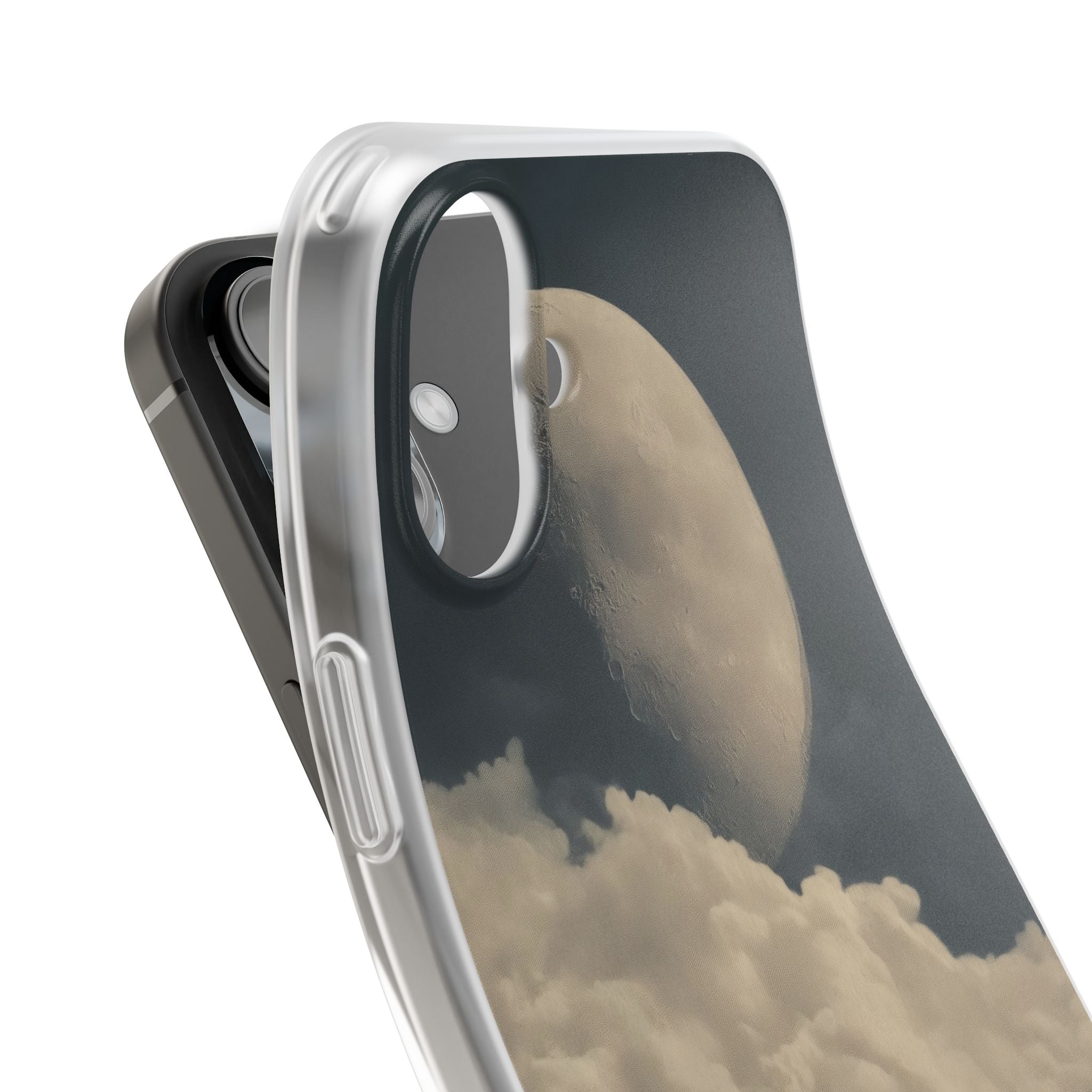 Midnight Brew Moon · Soft Mobilskal för iPhone