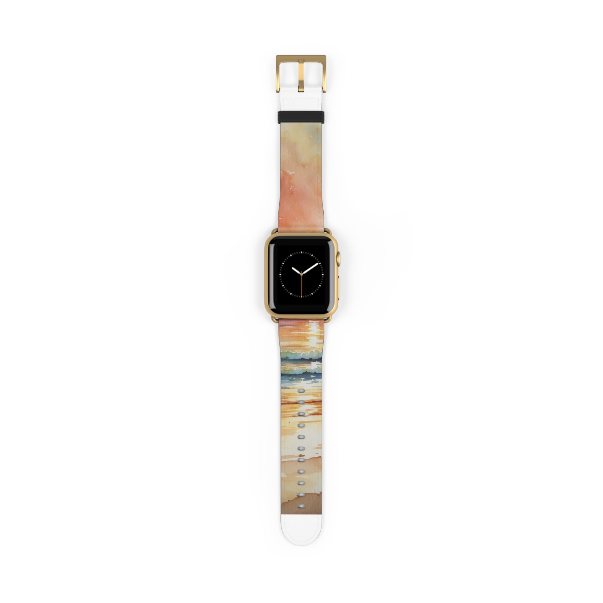 Golden Palm Sunset - Watch Band