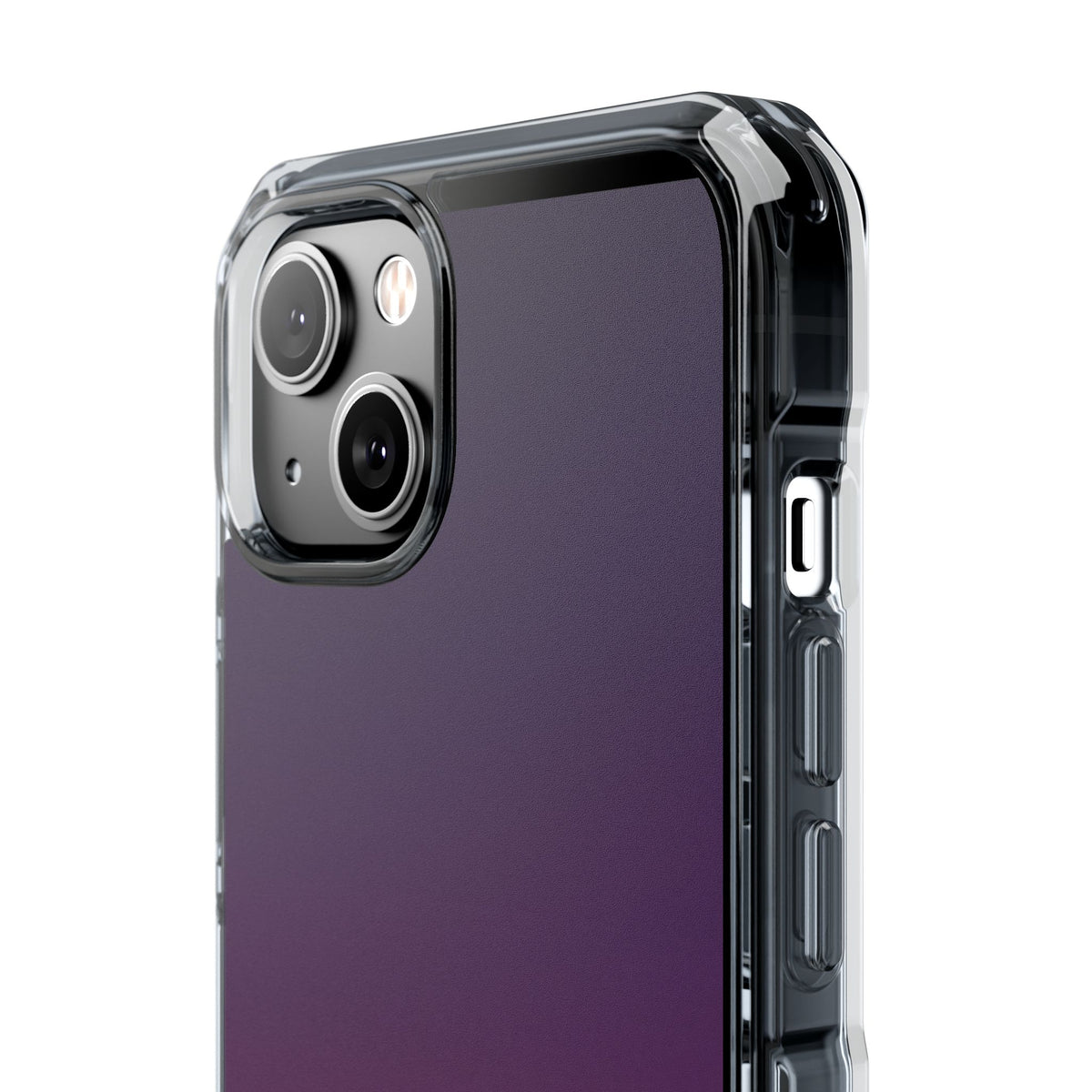Velvet Dusk · Clear Impact Magnetic Phone Case for iPhone · Purple