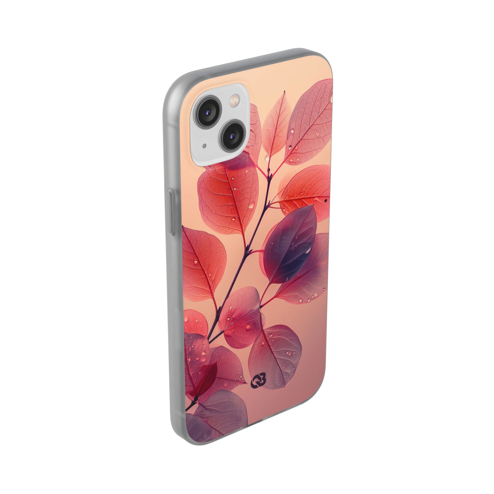 Dewy Magenta Foliage · Soft Coque de téléphone pour iPhone