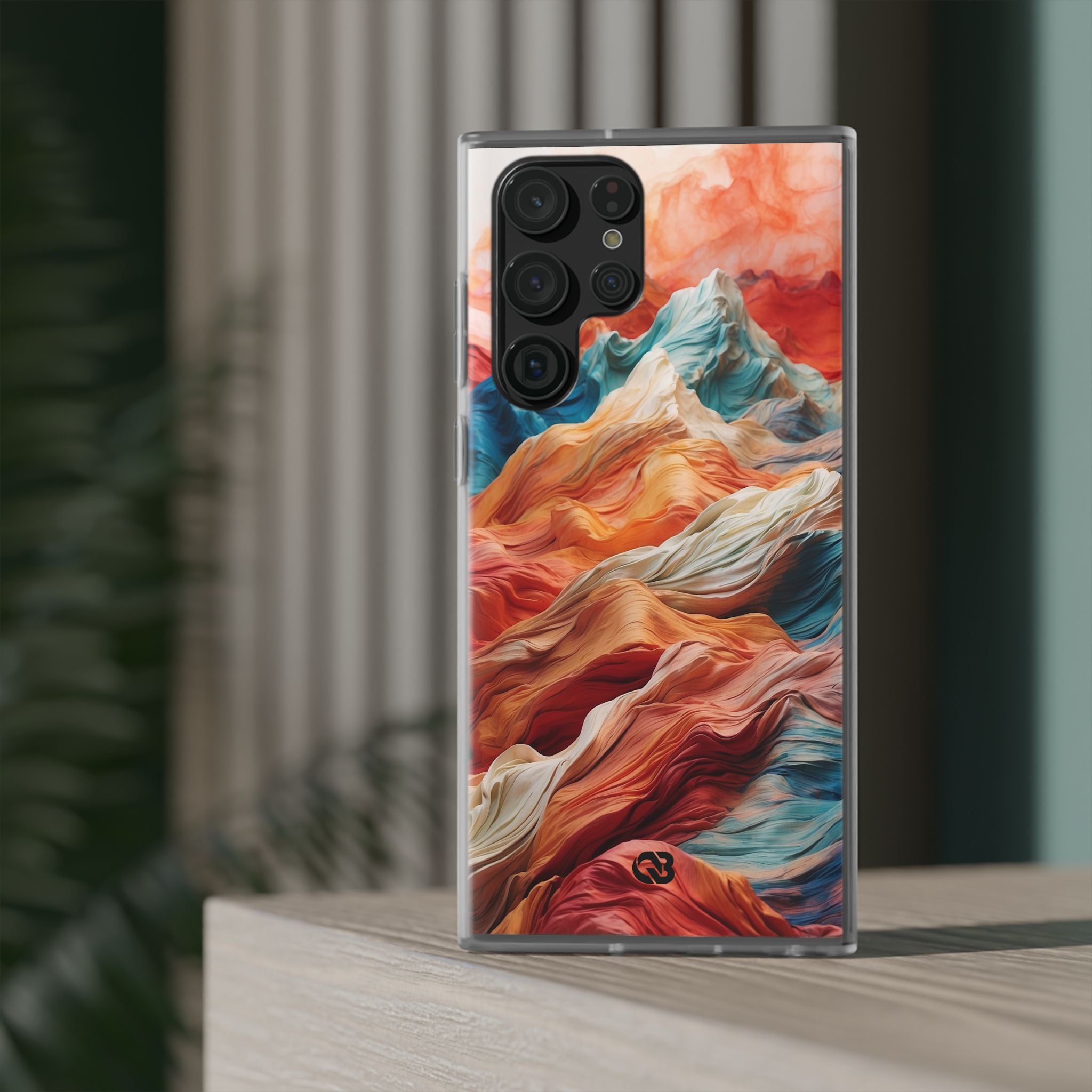 Molten Ridge Flow · Soft Phone Case for Samsung