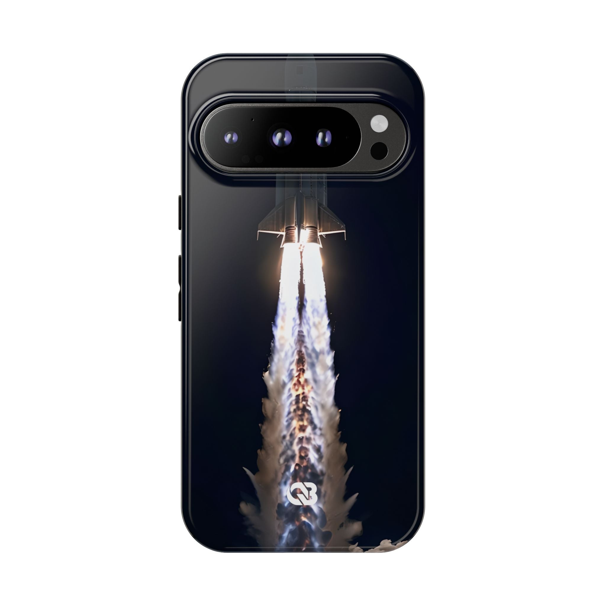 Obsidian Rocket Ascent · Tough Coque de téléphone pour Google Pixel