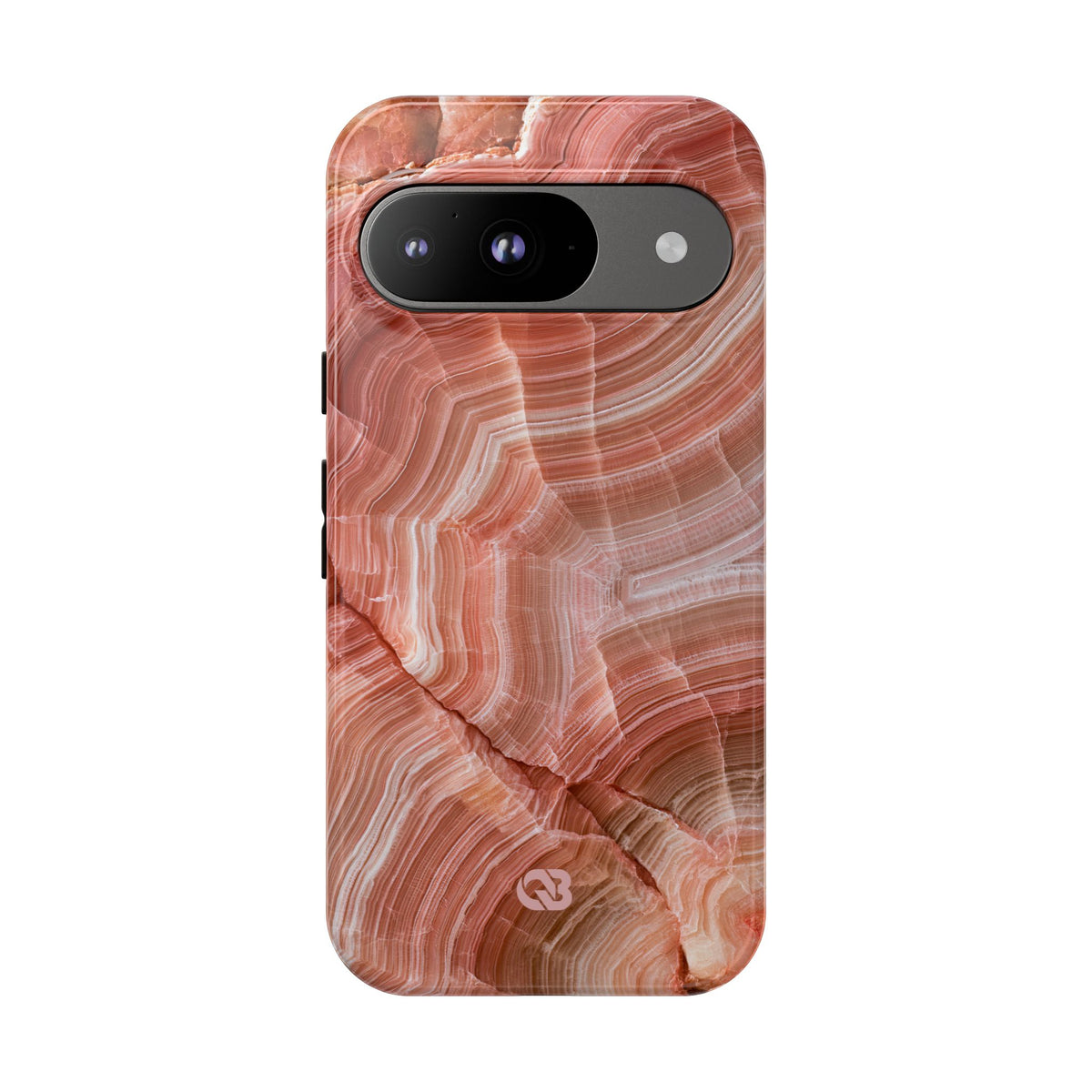 Blushing Rose Strata · Tough Phone Case for Pixel · Pink