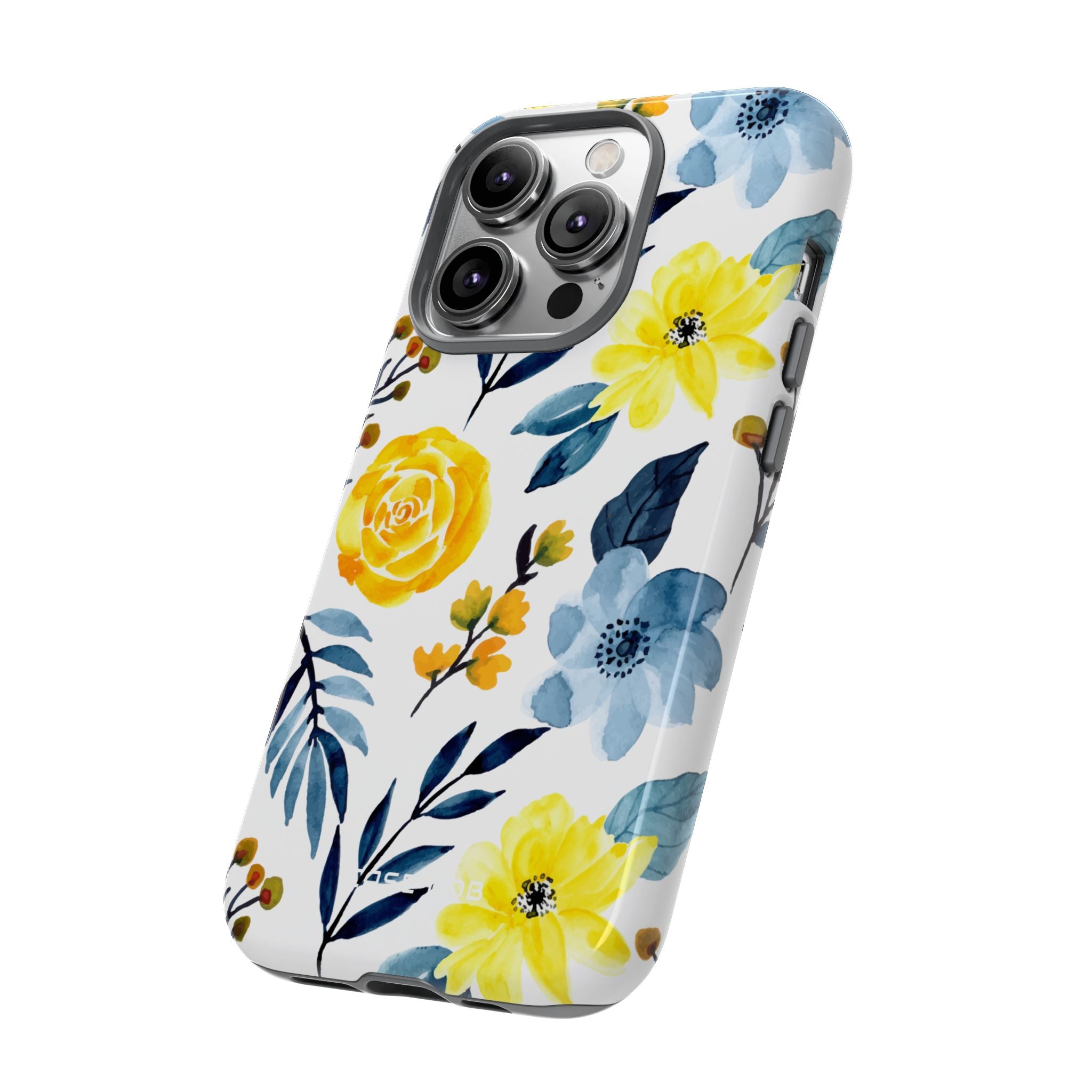 Golden Bloom iPhone 14 Pro Case - Tough