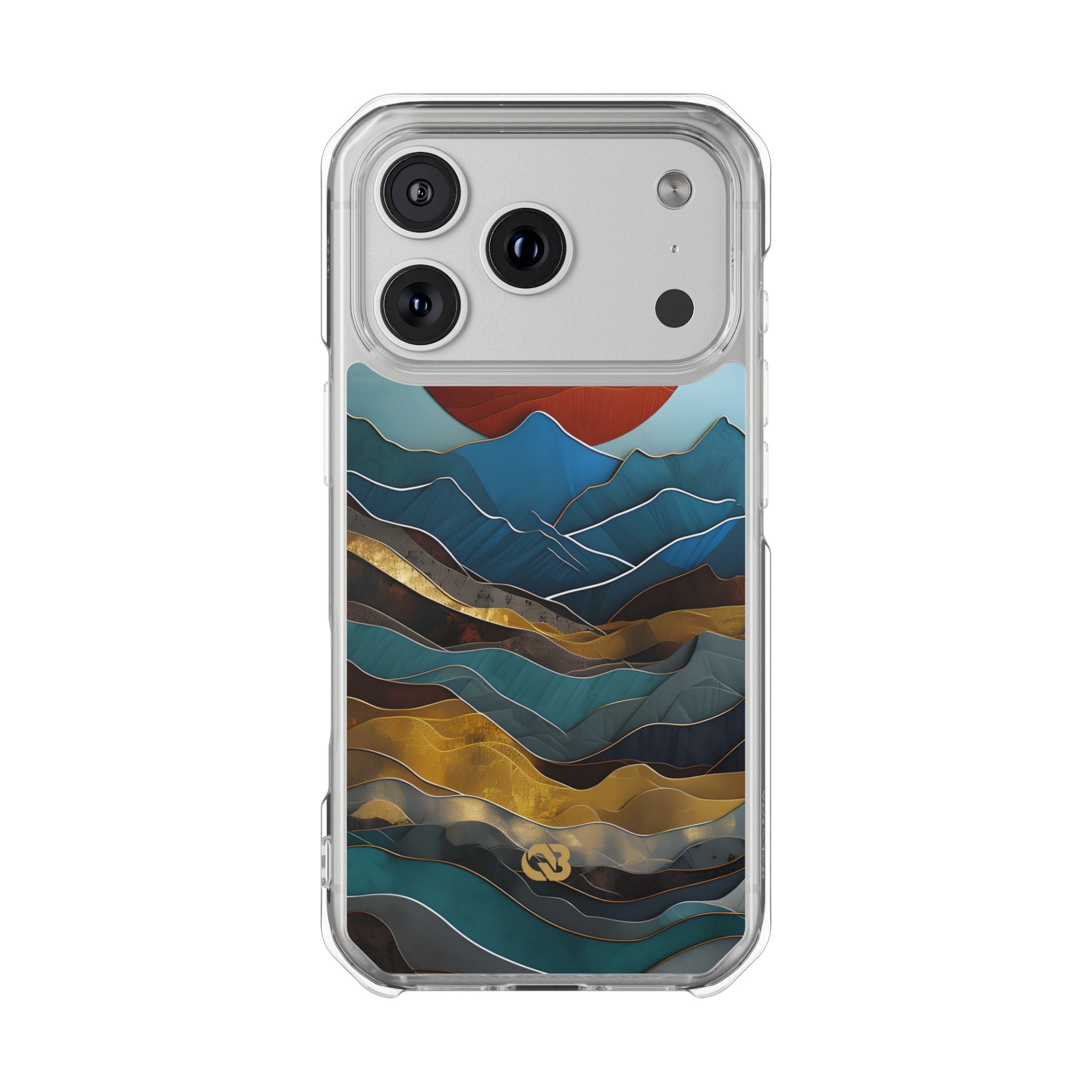 Molten Sun Peaks · Impact Hoesje voor iPhone · Magsafe