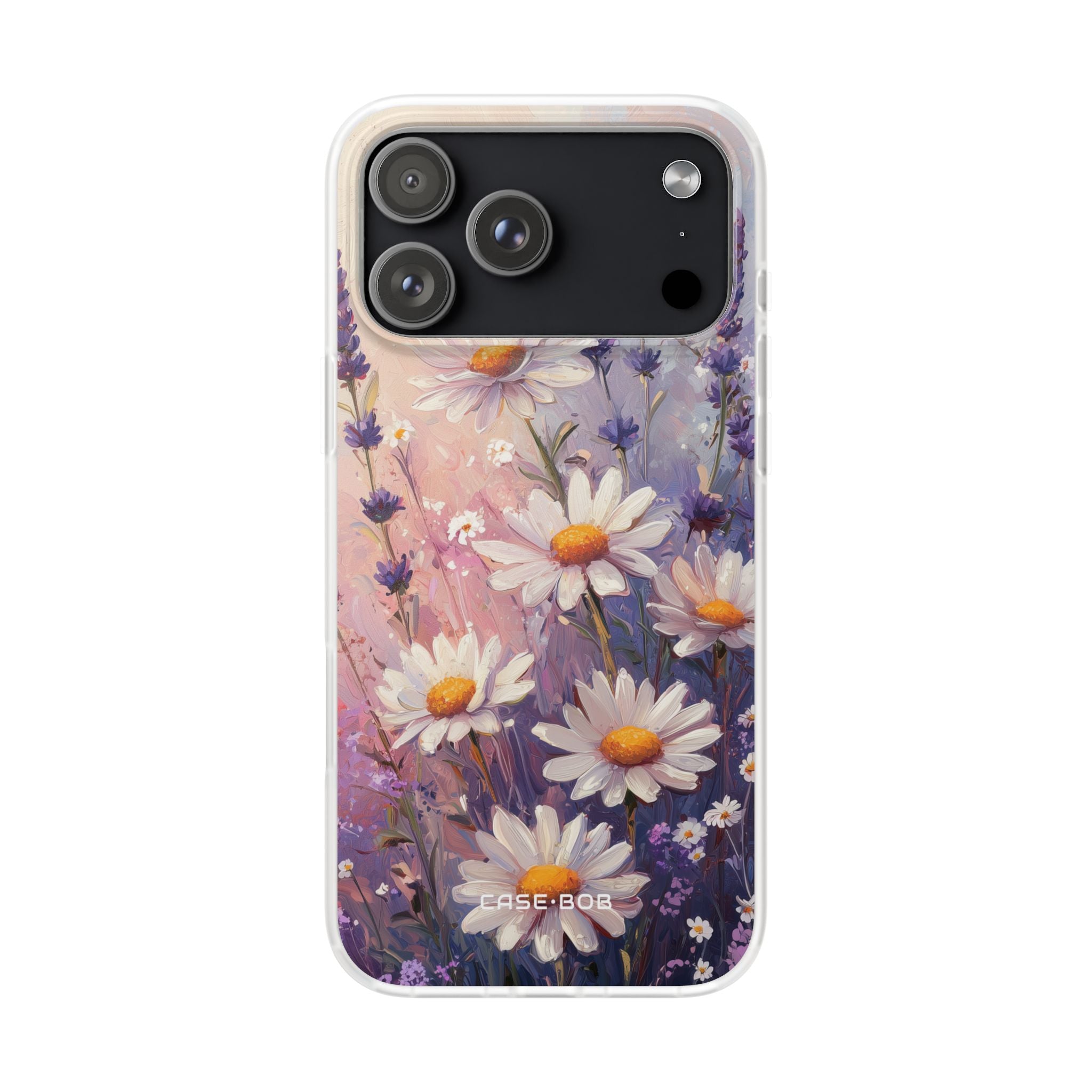 Daisy Lavender Bloom iPhone 17 Pro Max Case - Soft - CASE•BOB