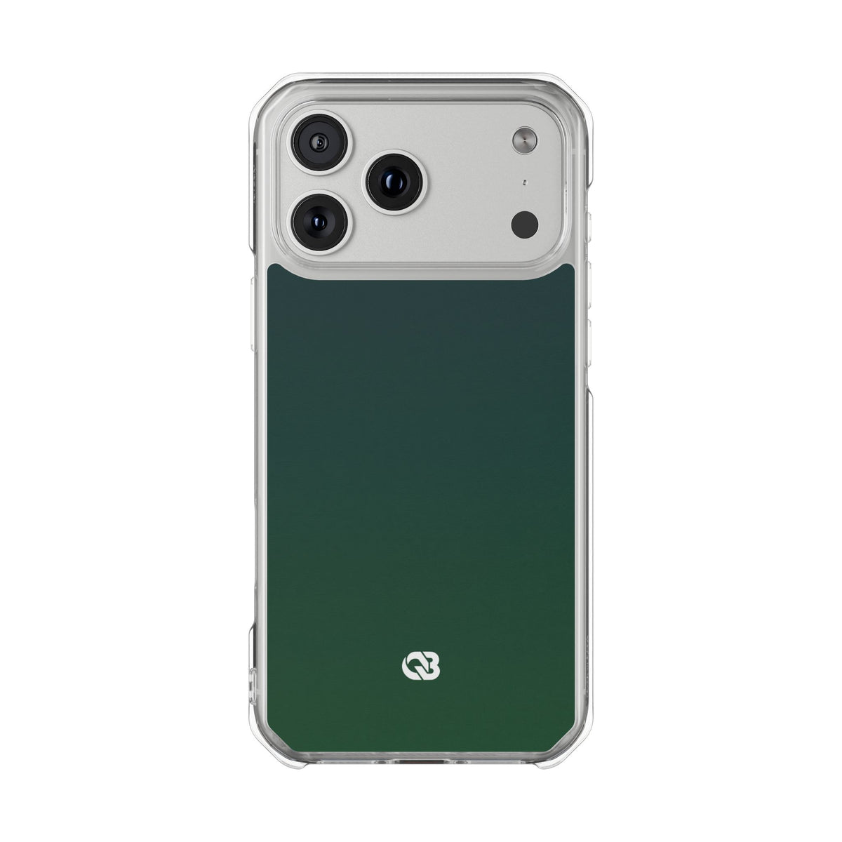 Deep Forest Nocturne · Clear Impact Magnetic Phone Case for iPhone · Green