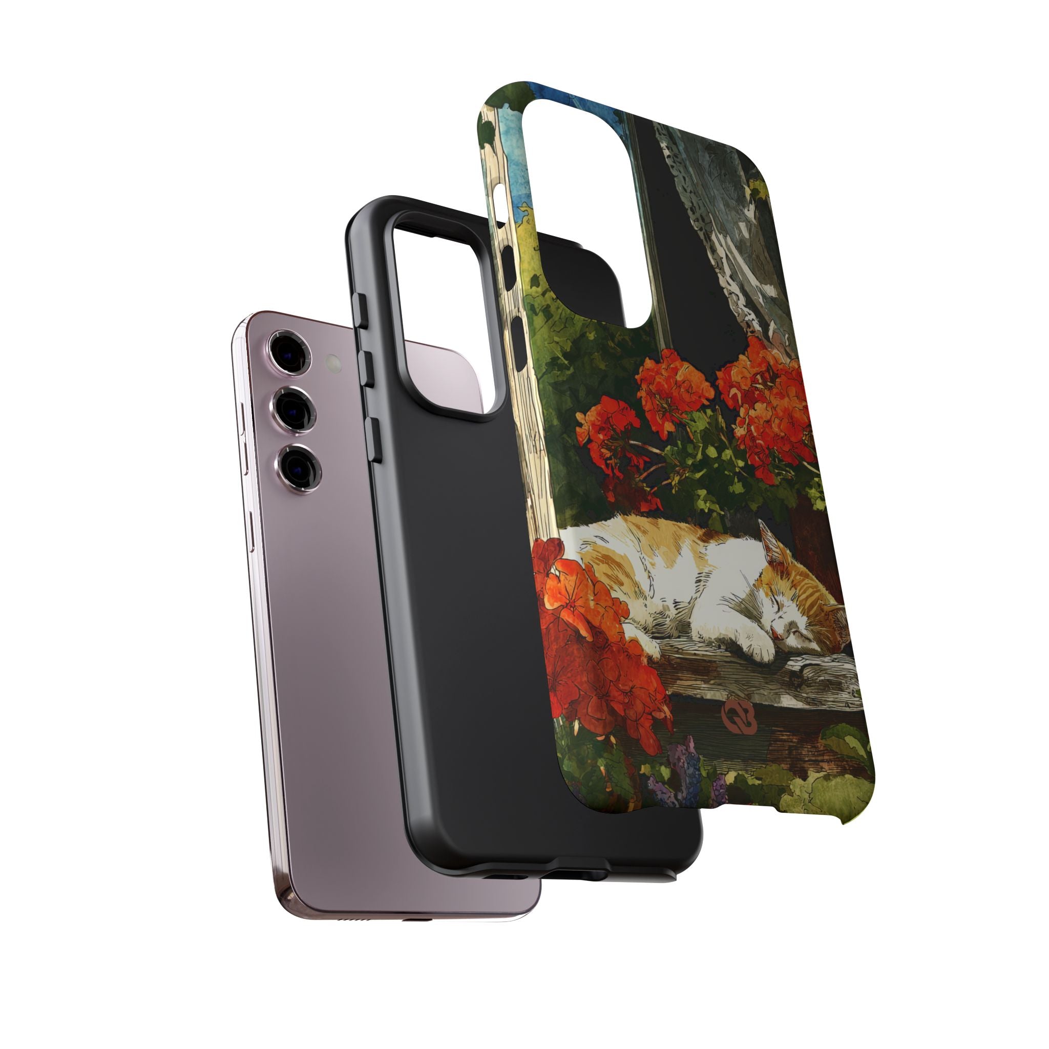 Sleeping Ginger Bloom · Tough Mobilskal för Samsung