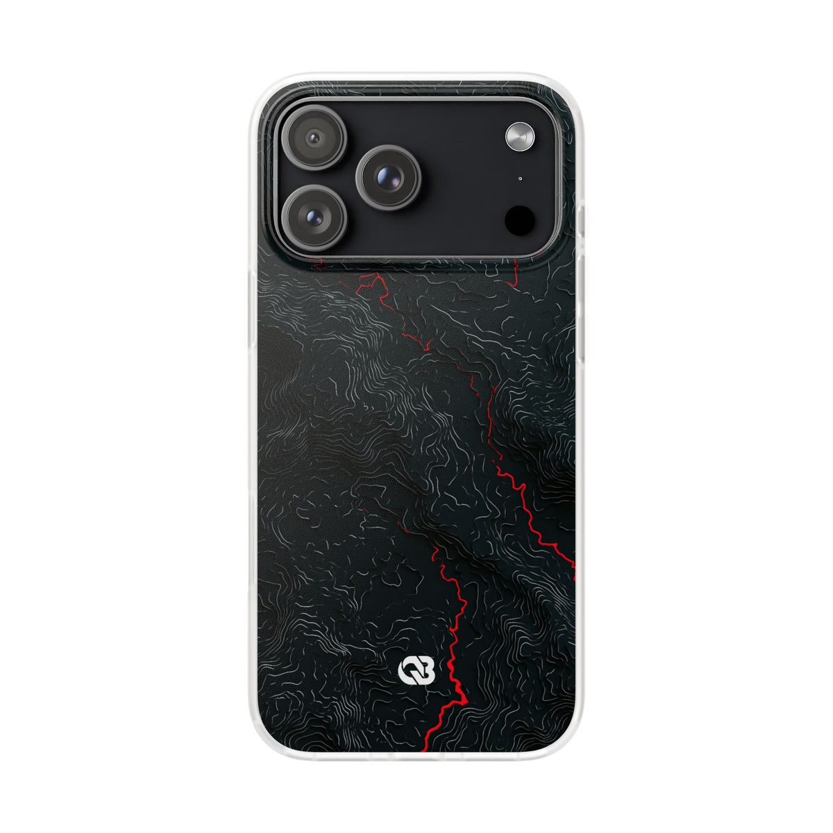 Crimson Rift · Lite Phone Case for iPhone · Black