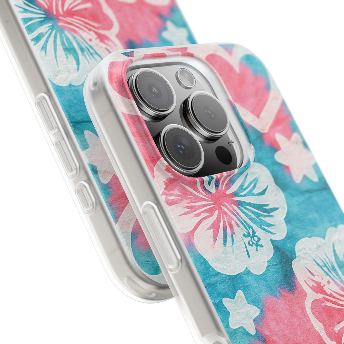 Tropical Hibiscus Bloom · Lite Phone Case for iPhone · Teal