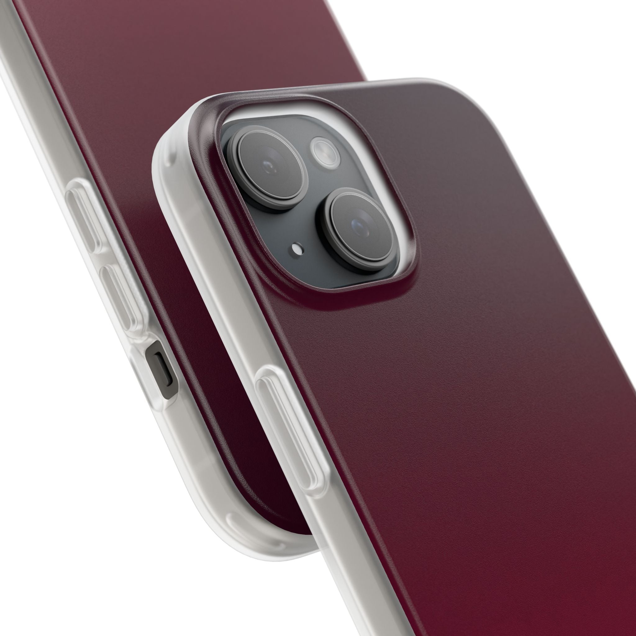 Red Lite Phone Case for iPhone - Deep Sangria Gradient