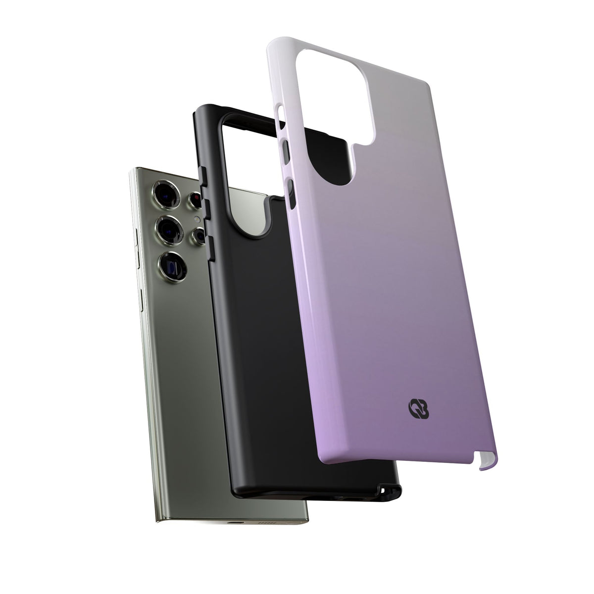 Purple Tough Phone Case for Samsung - Frosted Lavender Fade