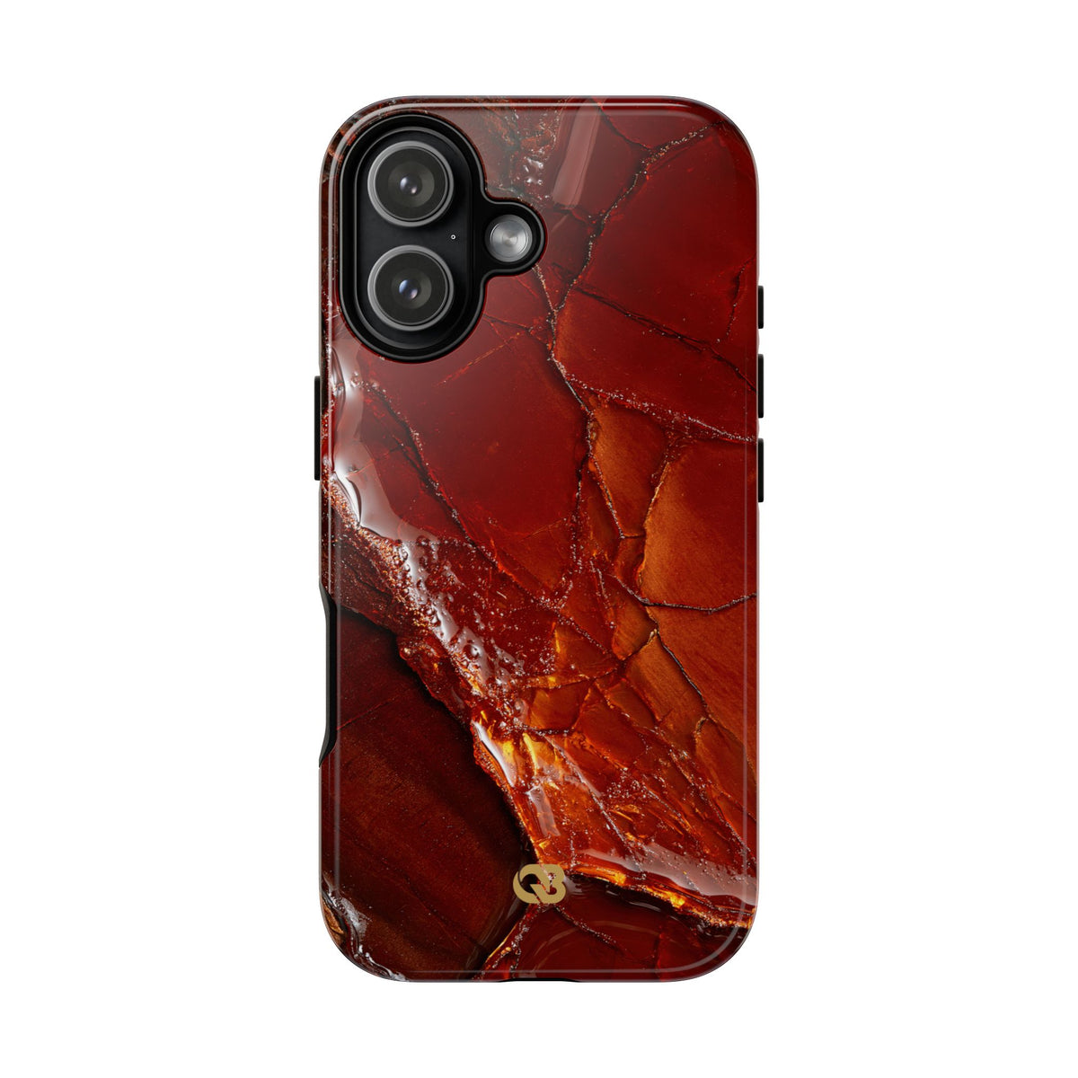 Amber Embrace · Tough Phone Case for iPhone · Brown