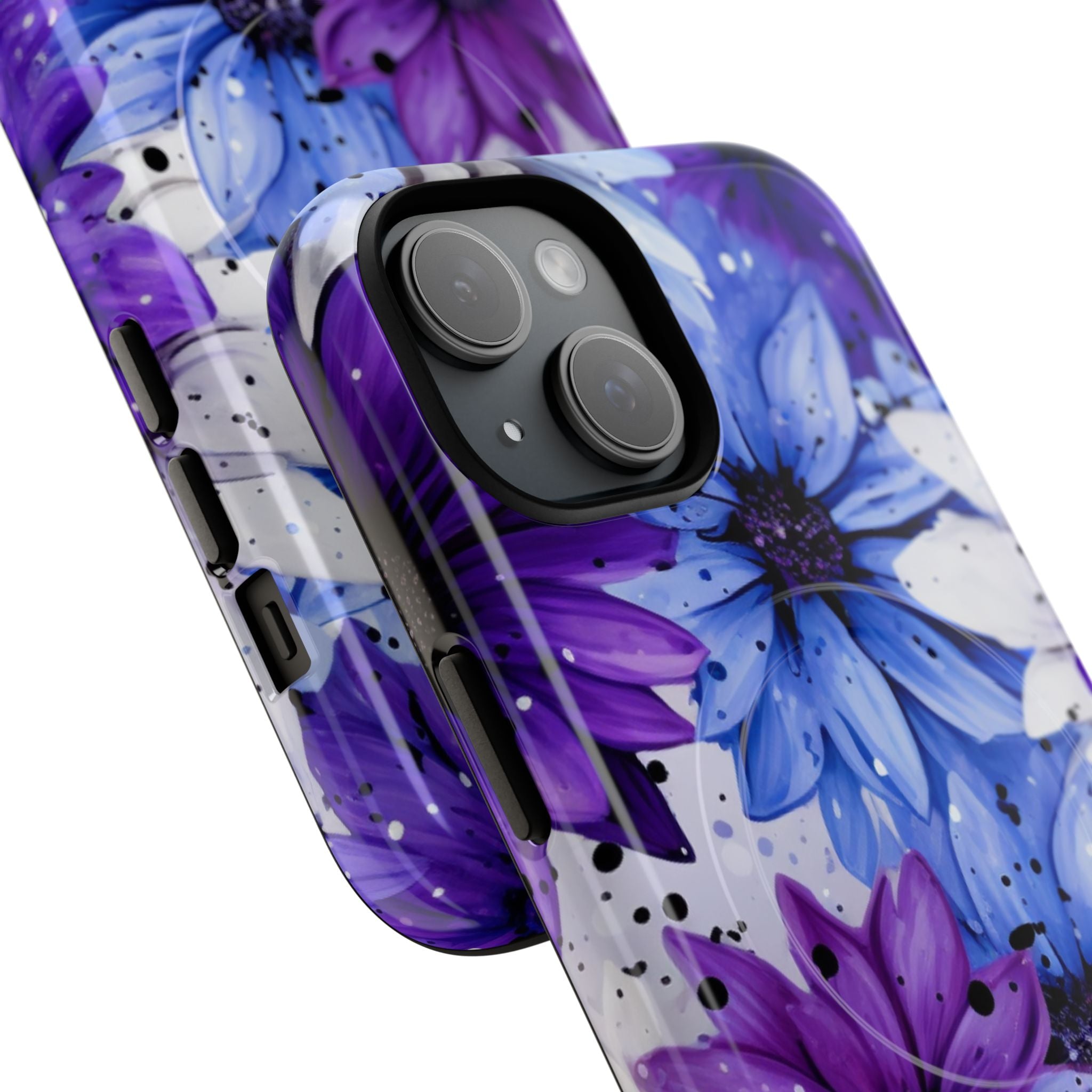 Ink Splatter Blooms · Tough+ Custodia per iPhone · Magsafe