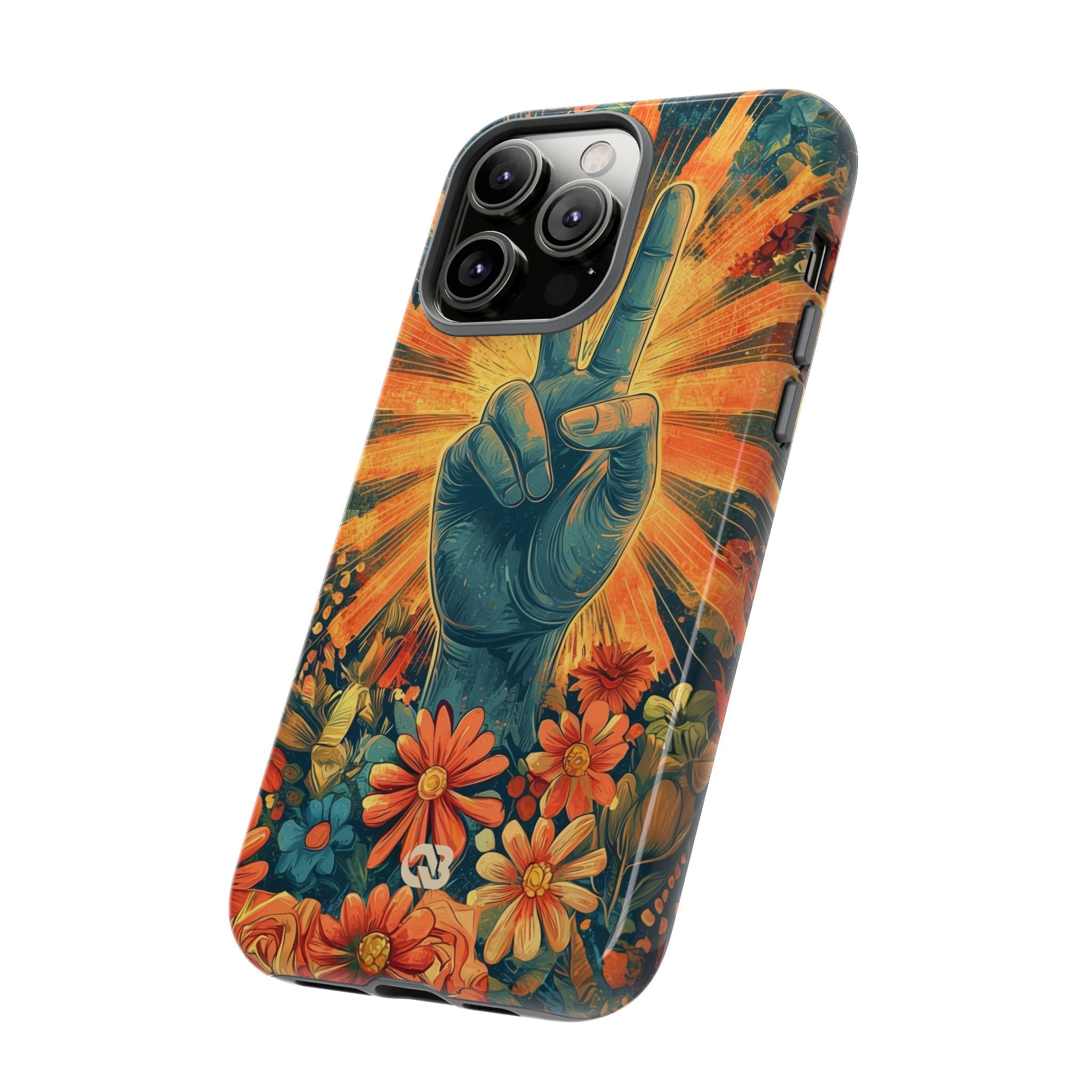 Radiant Peace Bloom · Tough Phone Case for iPhone