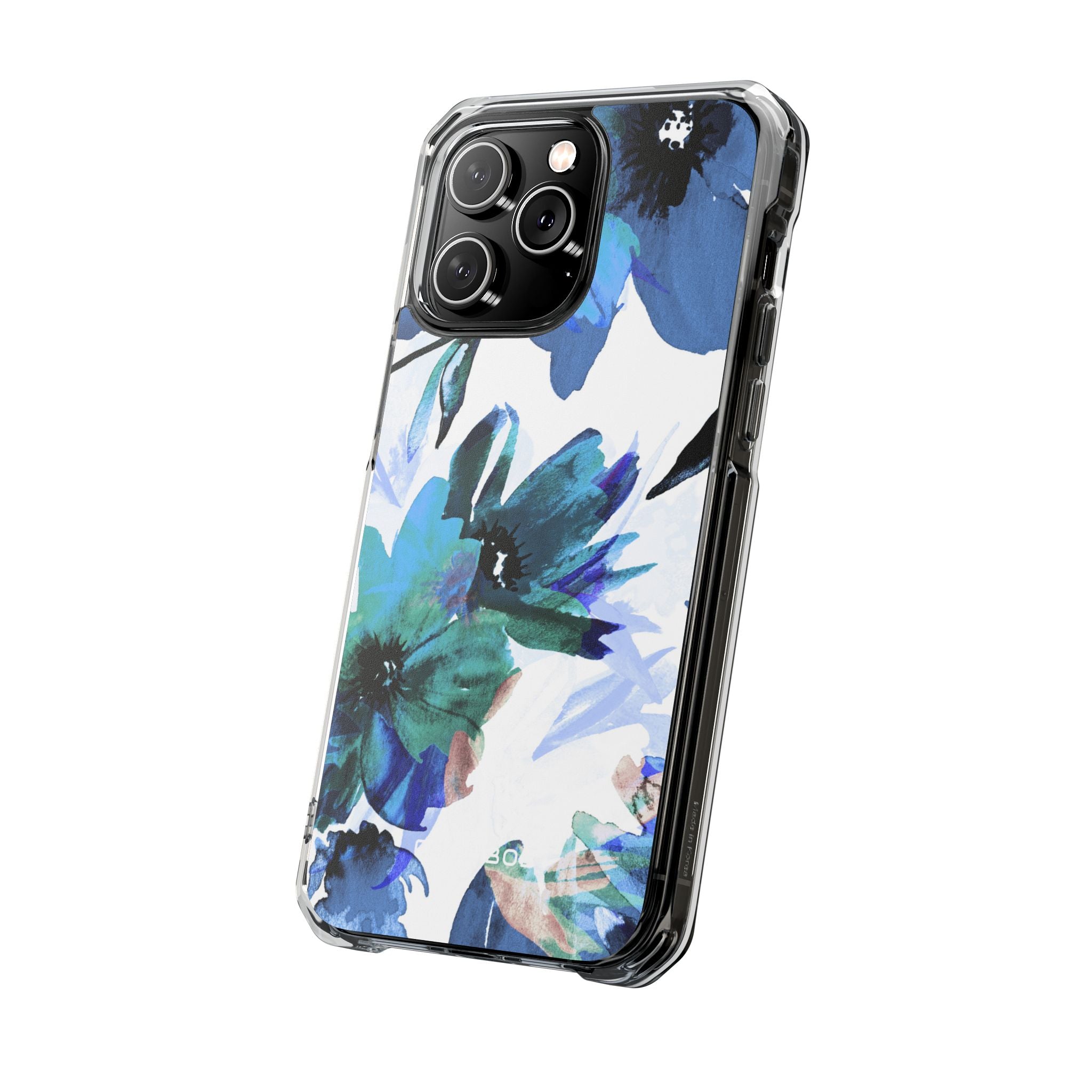 Sininen Blossom Radiance iPhone 14 Pro Max - Impact suojakotelo