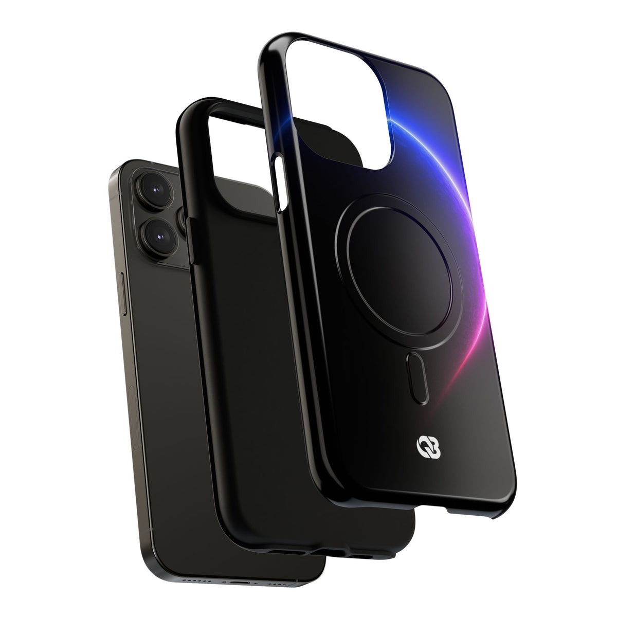 Luminous Eclipse · Tough 2.0 Magnetic Phone Case for iPhone · Black