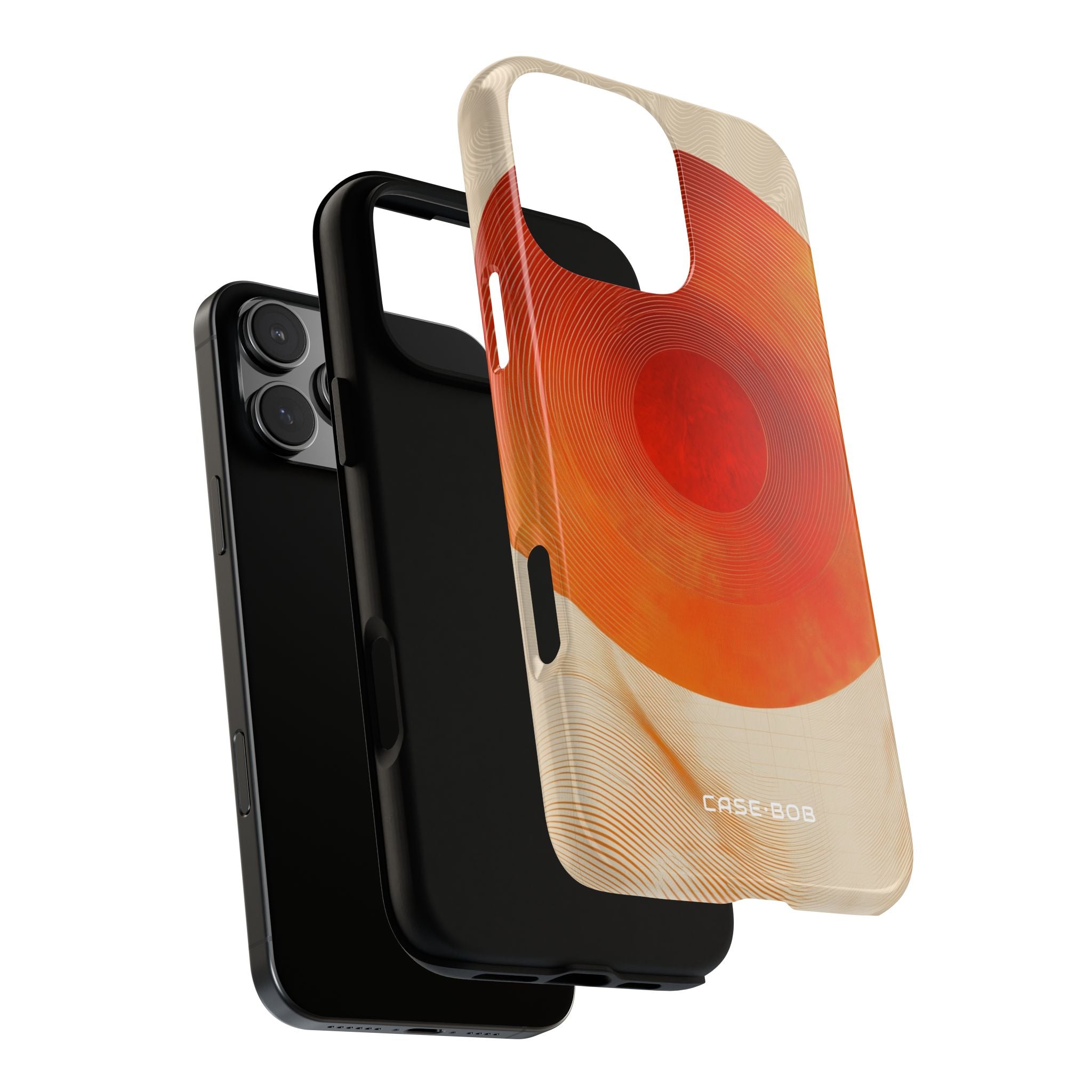 Sunburst Swirl iPhone 16 Pro Max Case - Tough