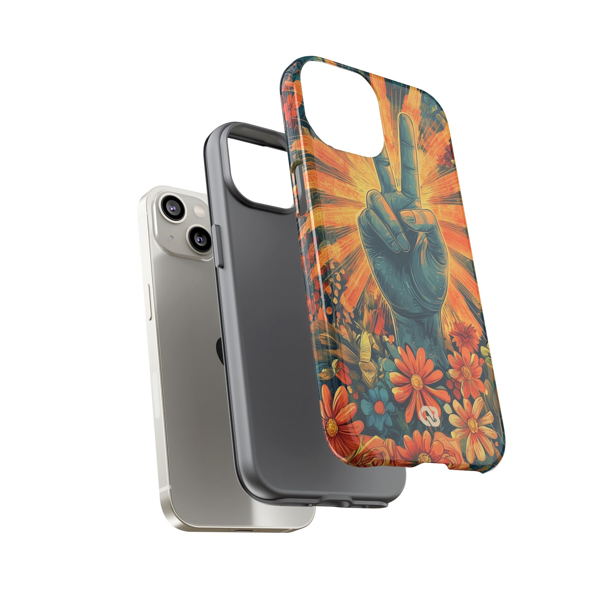 Radiant Peace Bloom · Tough Phone Case for iPhone