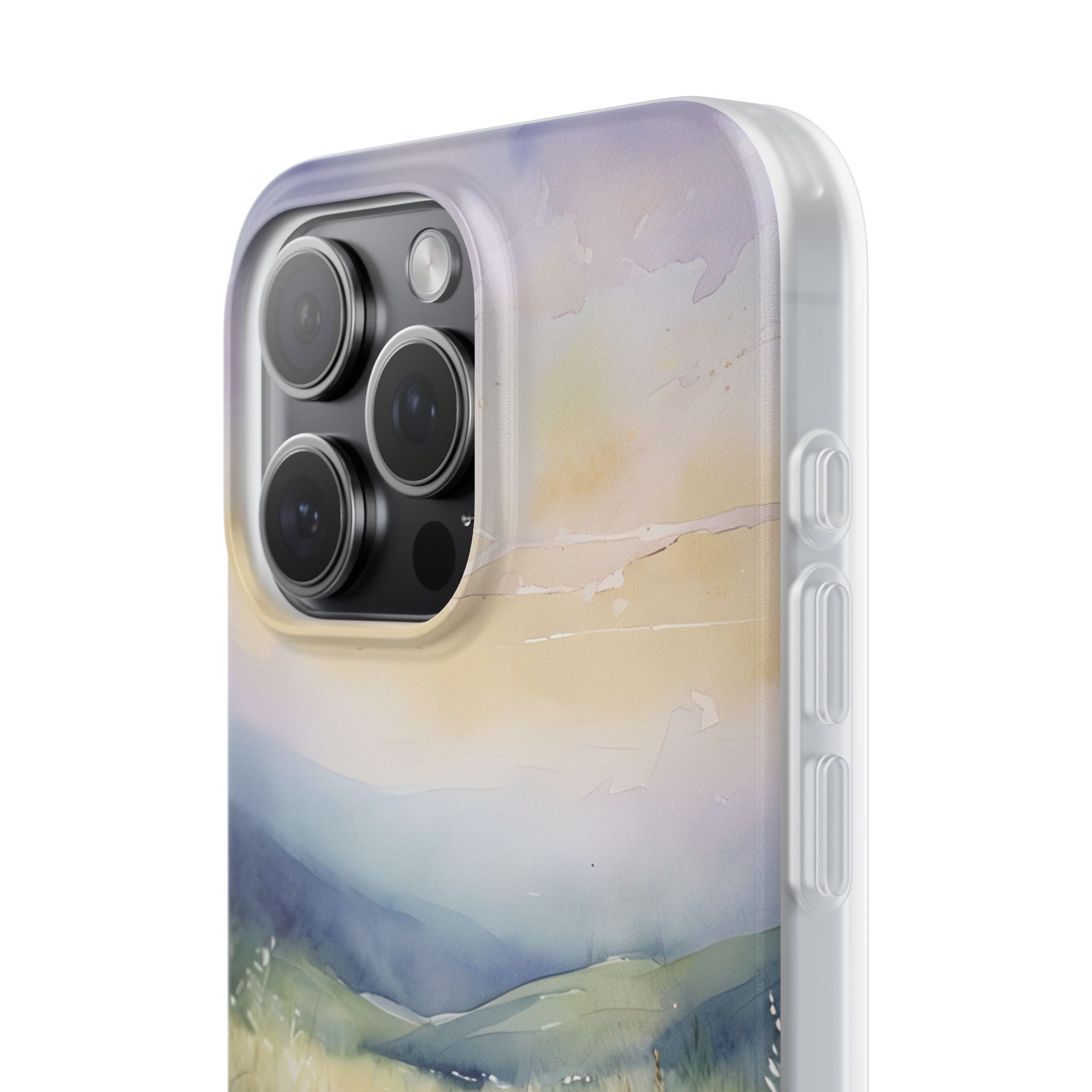 Pastel Shore Drift · Soft Case na iPhone