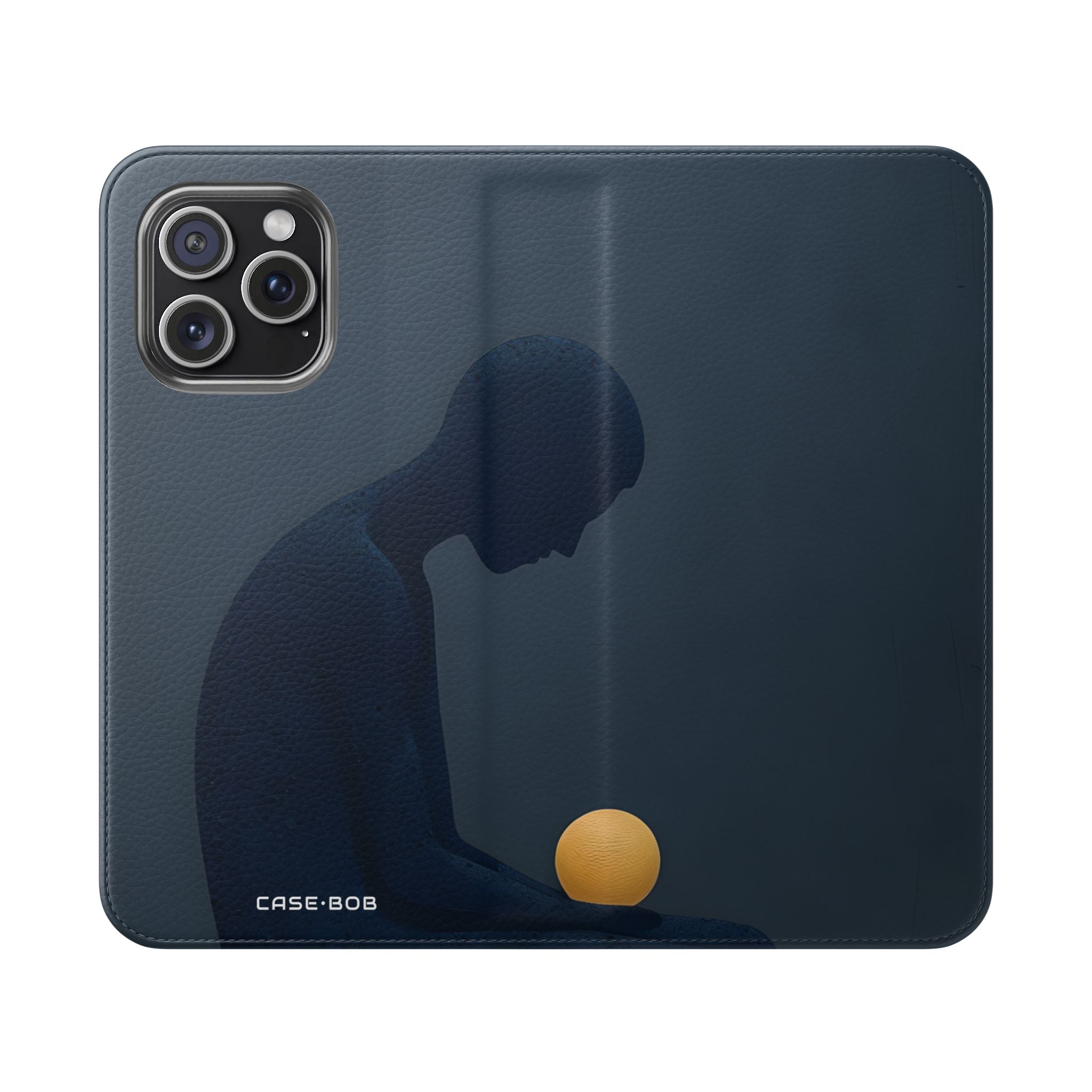 Måneskinnssilhuet - iPhone 15 Pro Max Cover - Pung