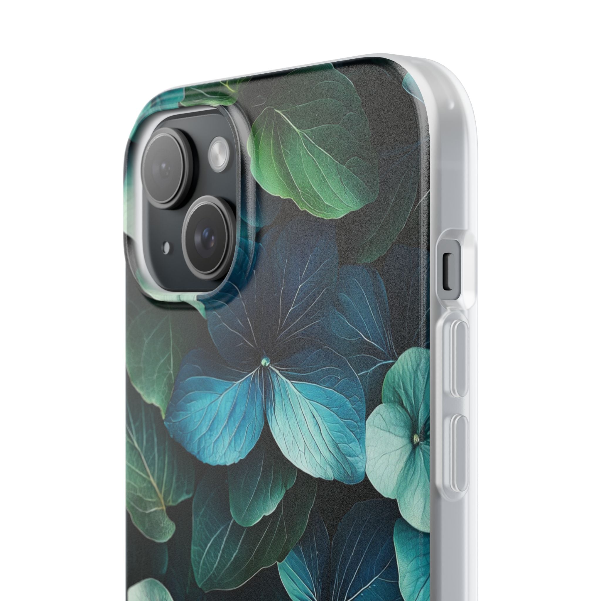 Peach Blossom Cluster iPhone 15 Plus Skal - Mjukt