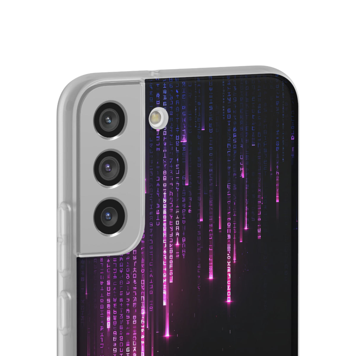 Binary Cascade · Lite Phone Case for Samsung · Black