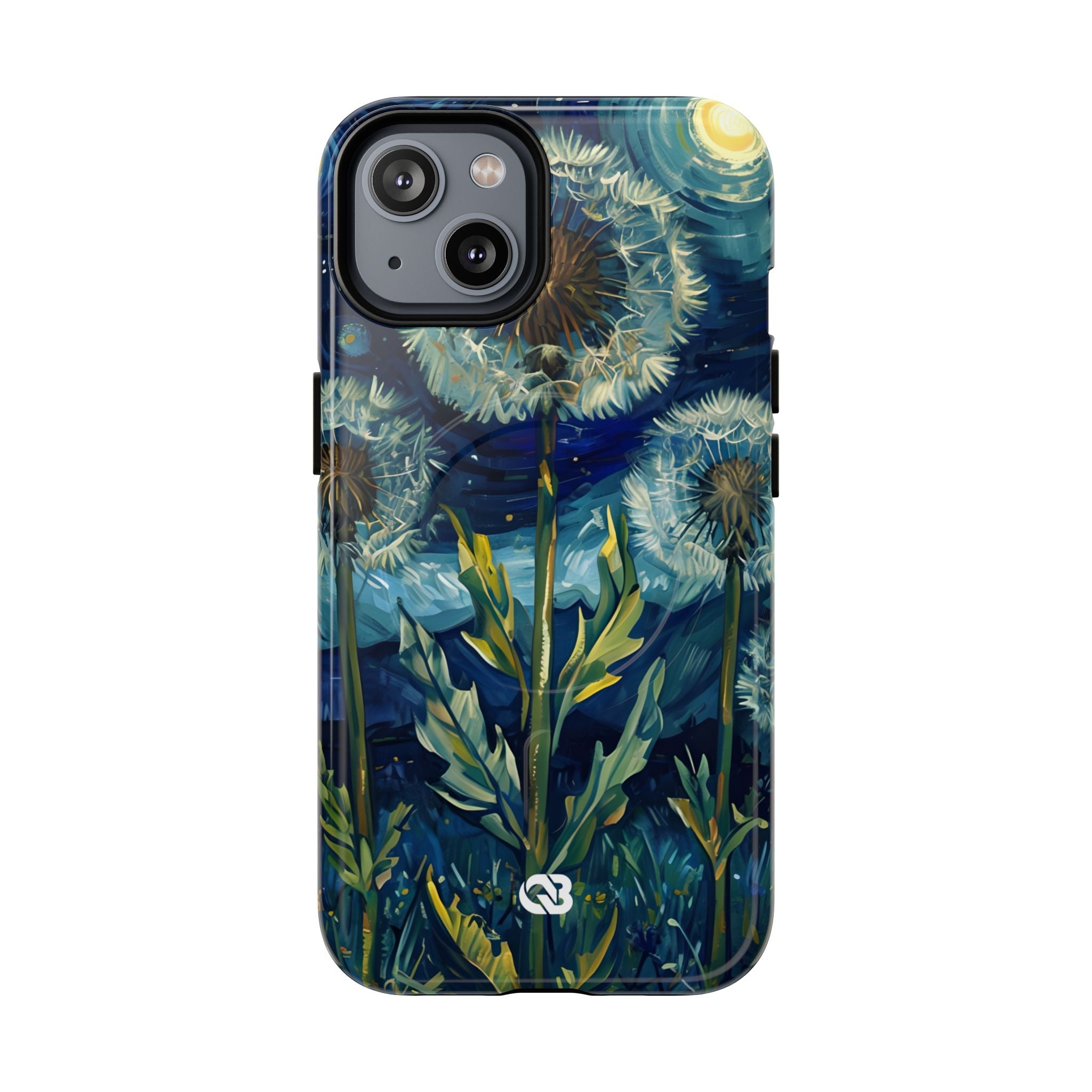 Starry Dandelion Swirl · Tough+ Coque de téléphone pour iPhone · Magsafe