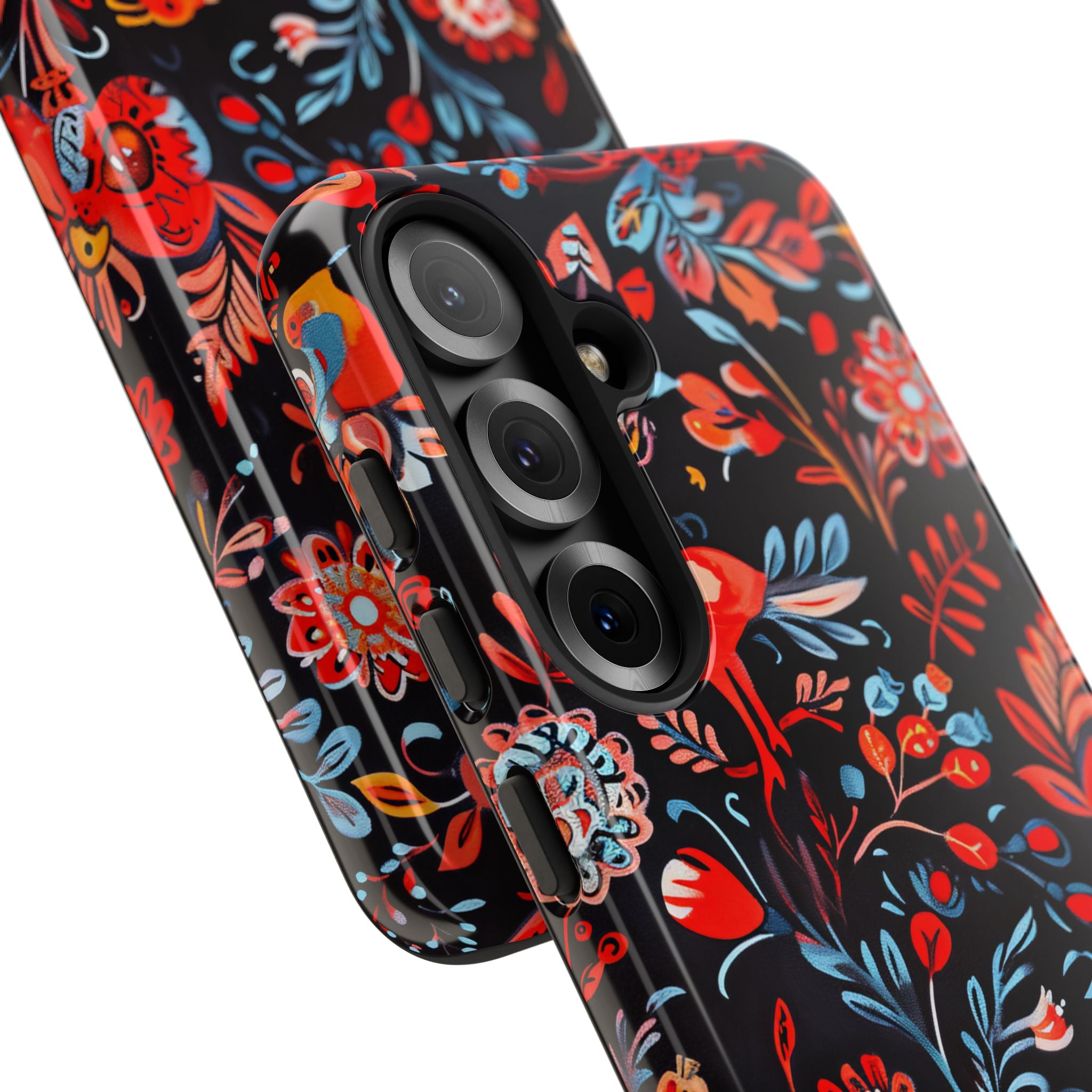 Vivid Birdscape Samsung S25 Case - Tough