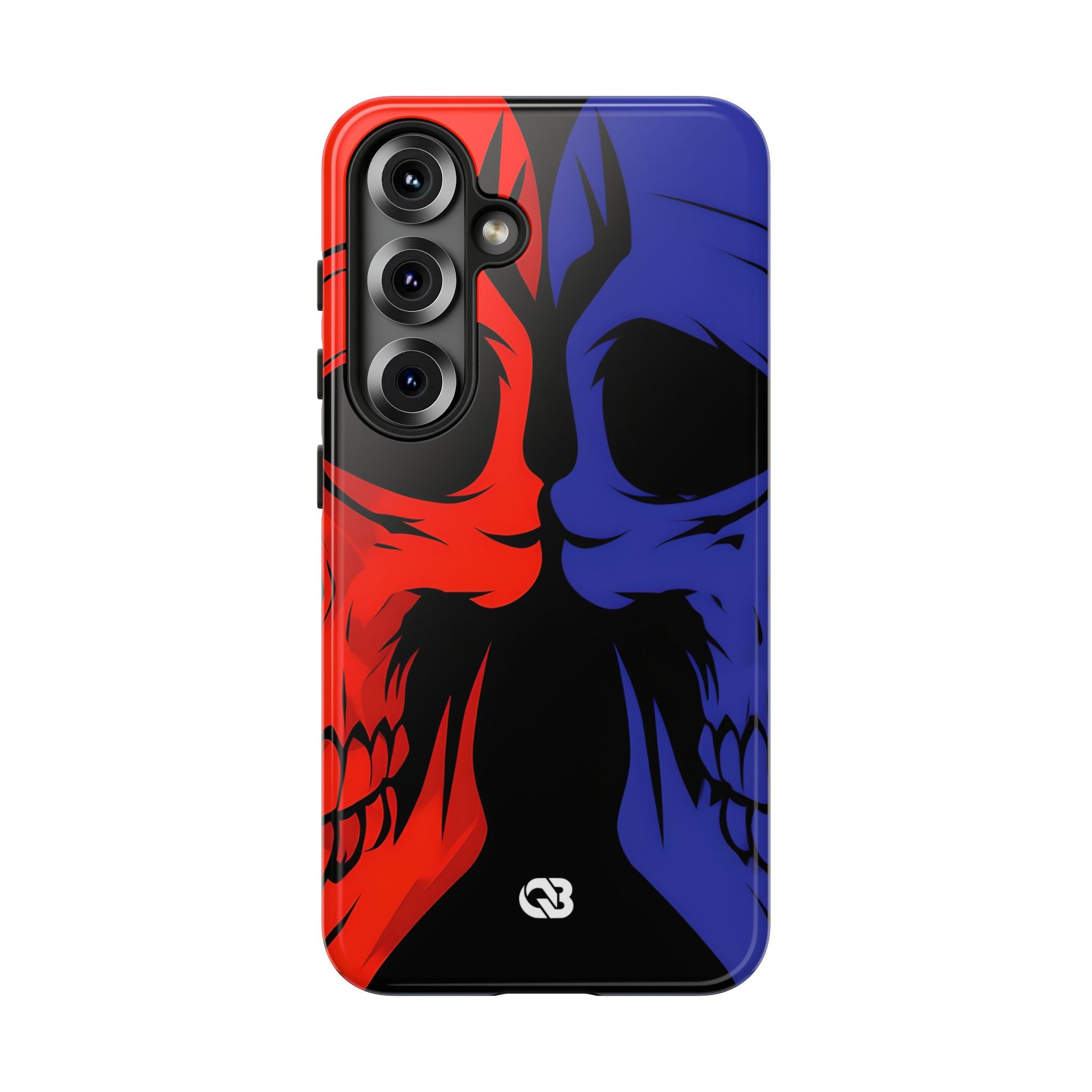 Crimson Cobalt Skulls · Tough Phone Case Samsungille