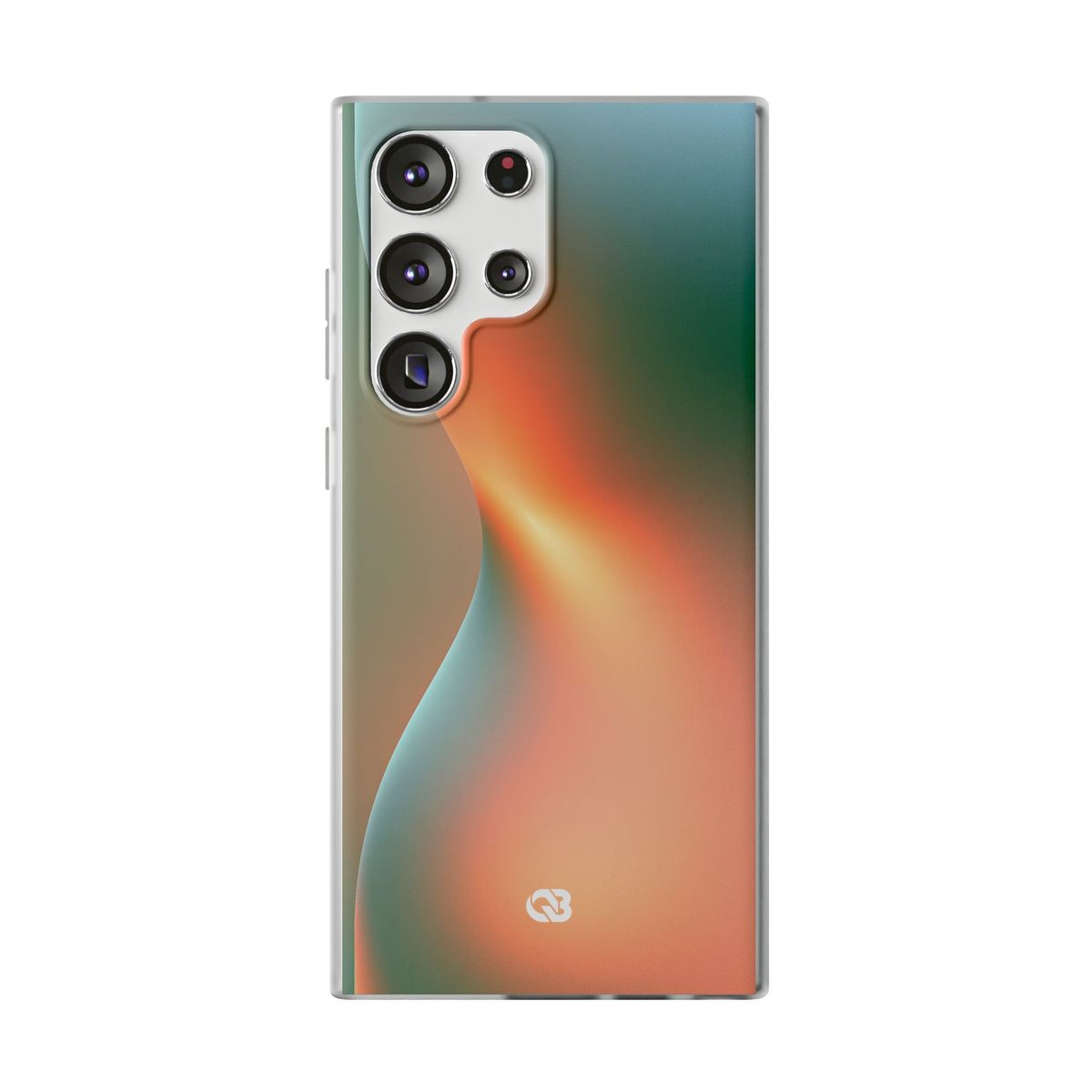 Radiant Contour · Lite Phone Case for Samsung · Orange