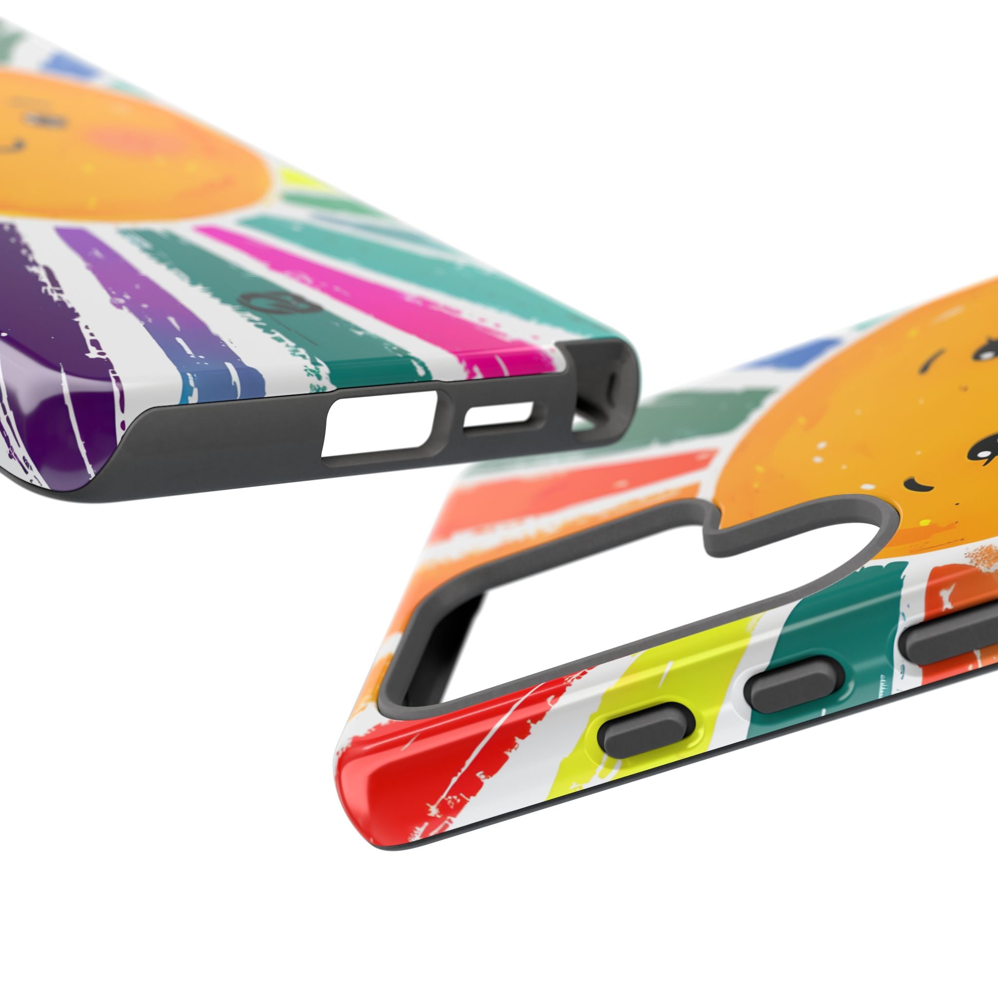 Vibrant Solar Smile · Tough Phone Case for Samsung