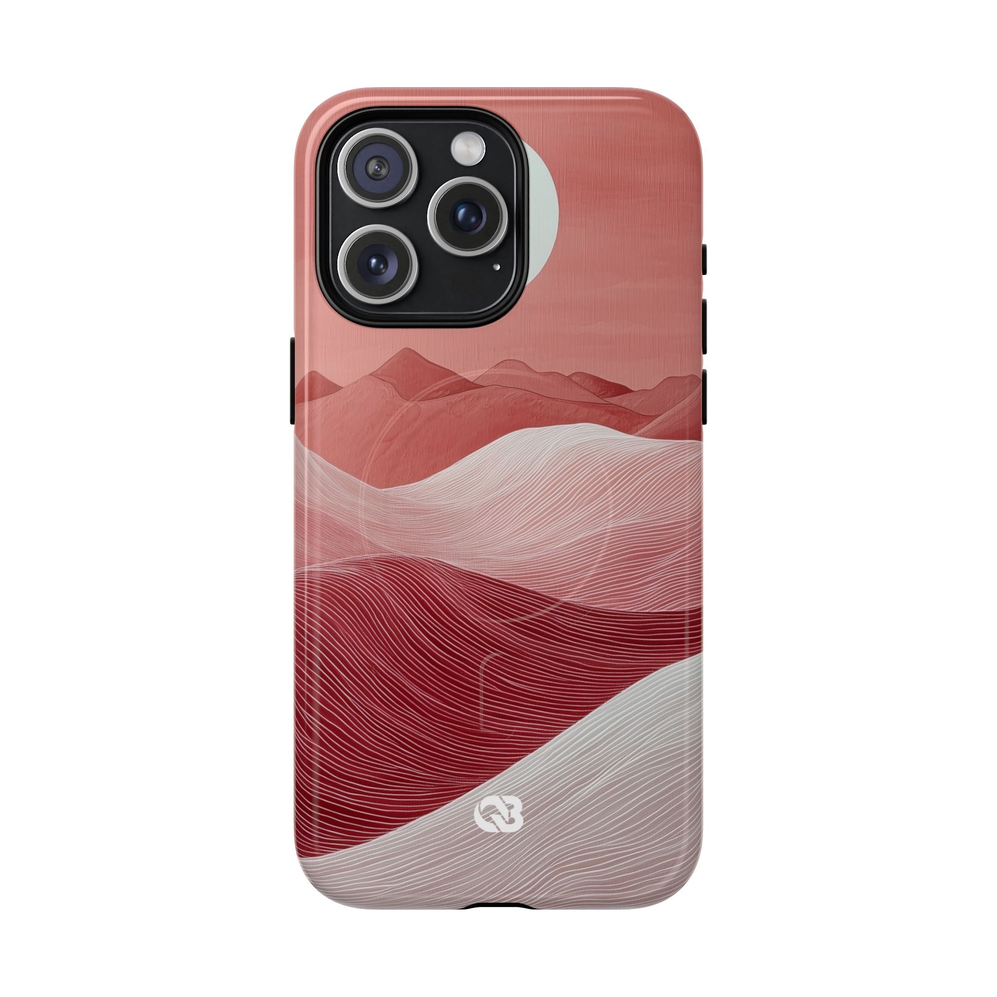 Crimson Dune Horizon · Tough+ Phone Case for iPhone · Magsafe