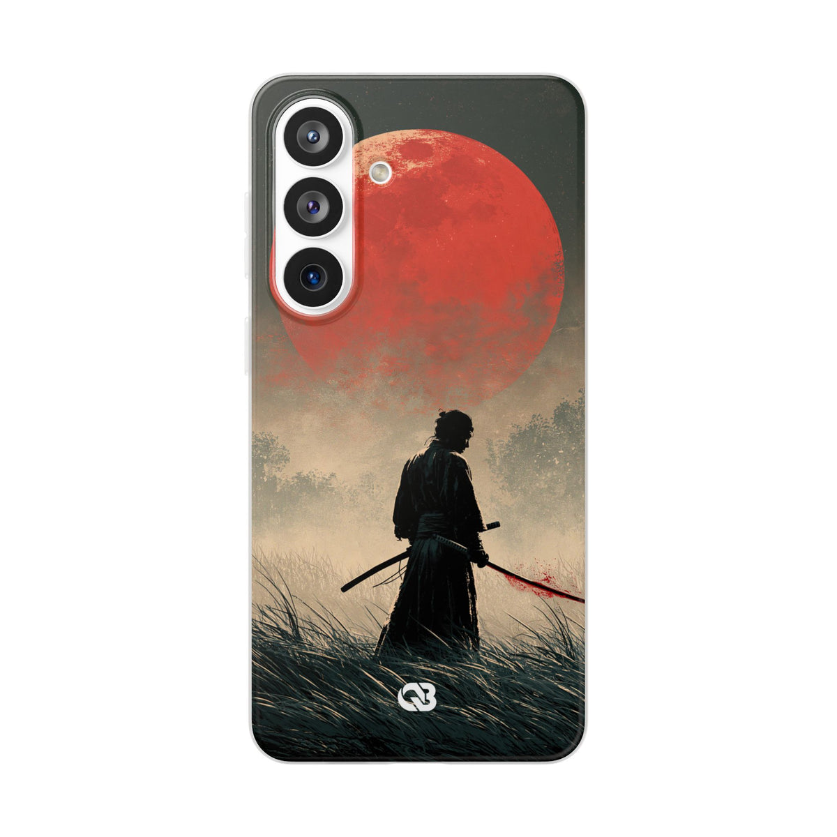 Crimson Moon Ronin · Lite Phone Case for Samsung · Red
